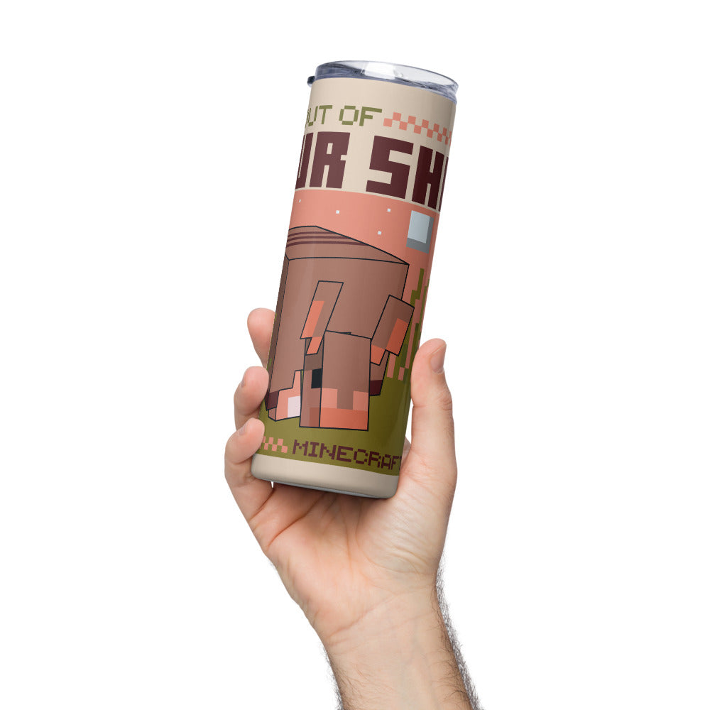 Minecraft Come Out Of Your Shell Skinny Tumbler
