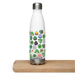 Minecraft Egg Pattern Stainless Steel Water Bottle