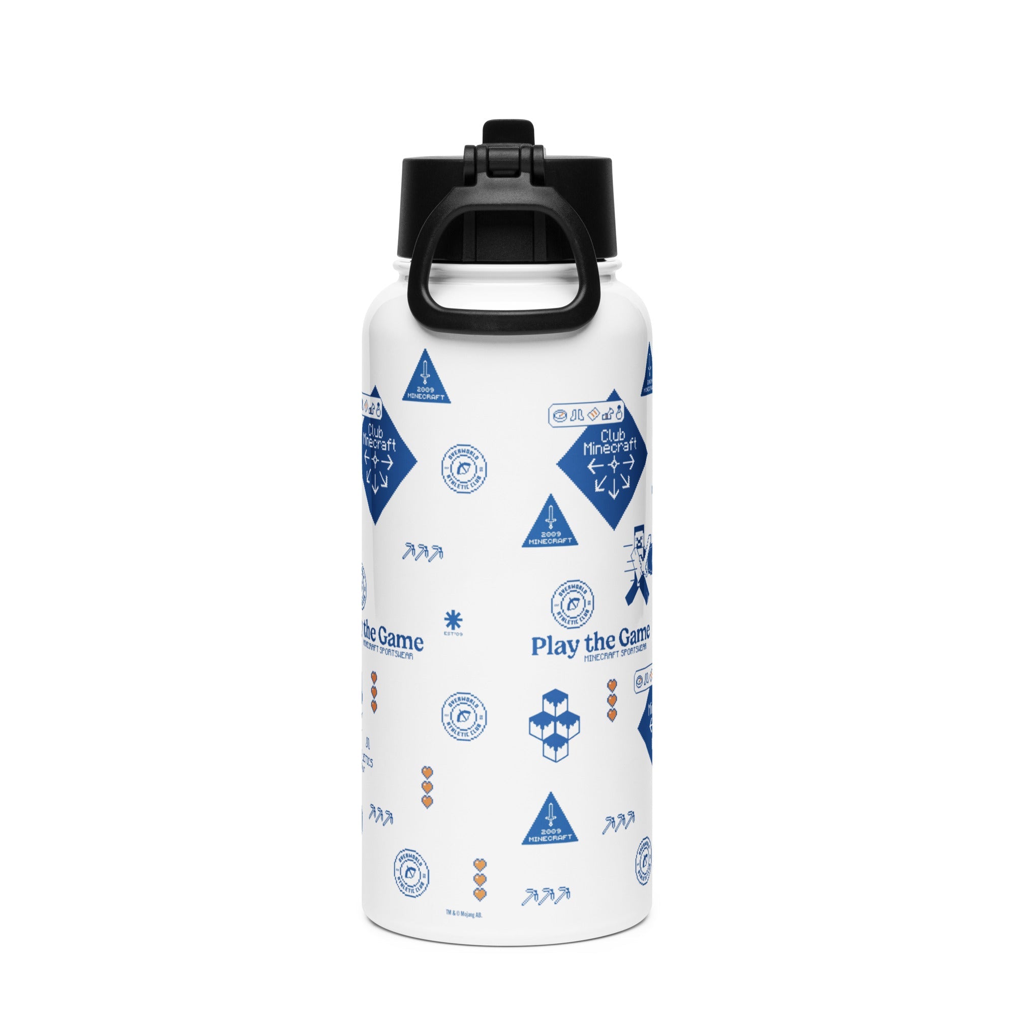 Minecraft Play The Game Water Bottle