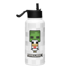 Minecraft Water Bottle Chibi Chicken Jockey