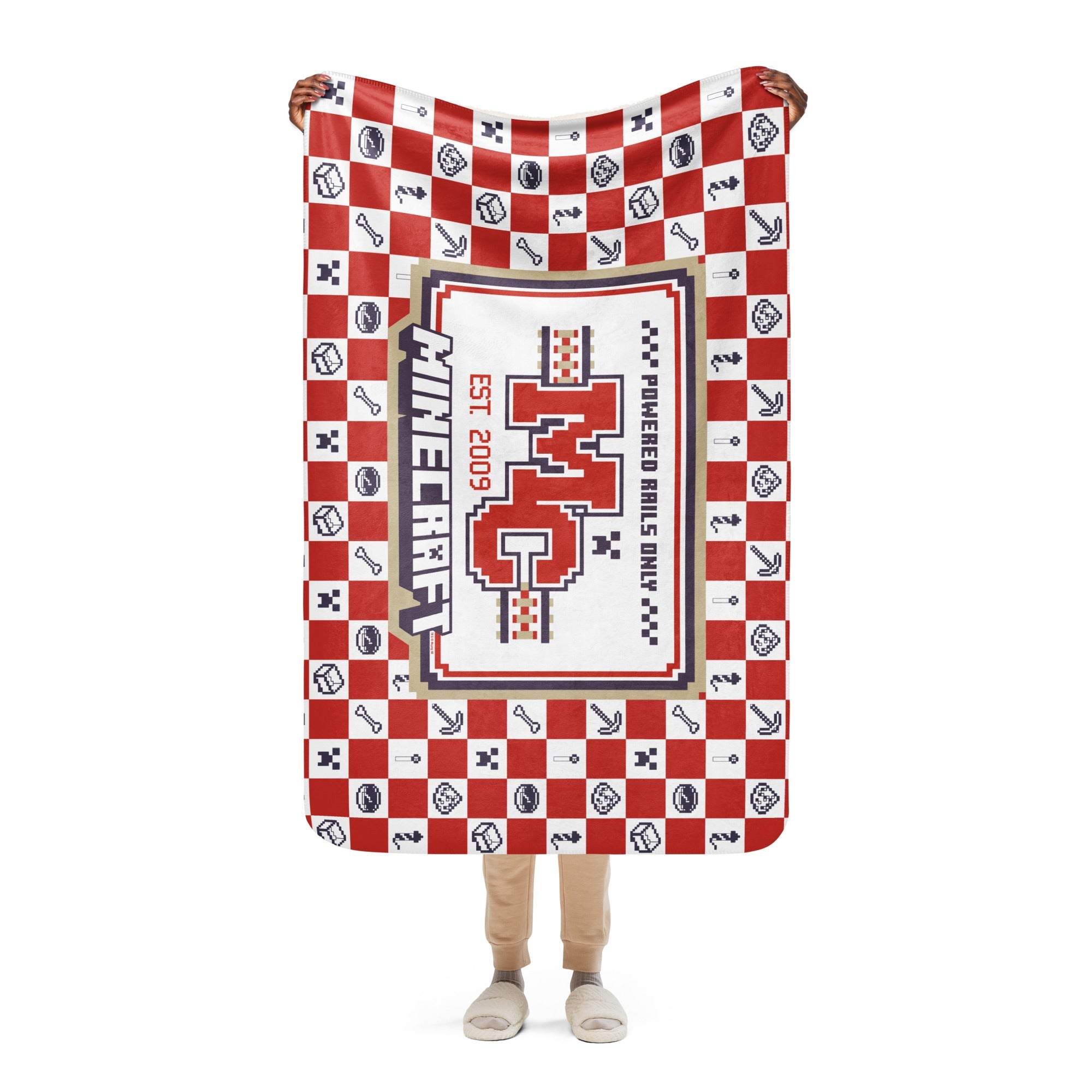 Minecraft Blanket Powered Rails Only