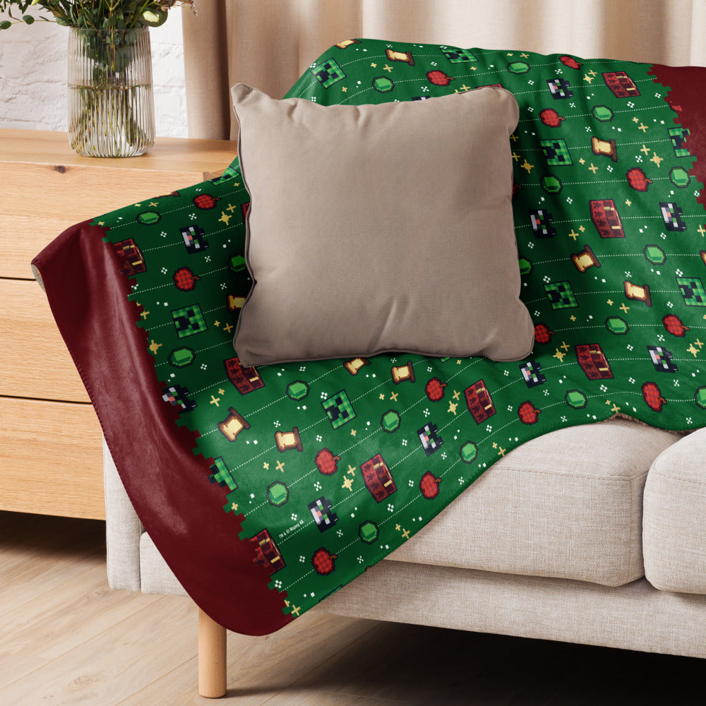 Minecraft Ornament Pattern Blanket