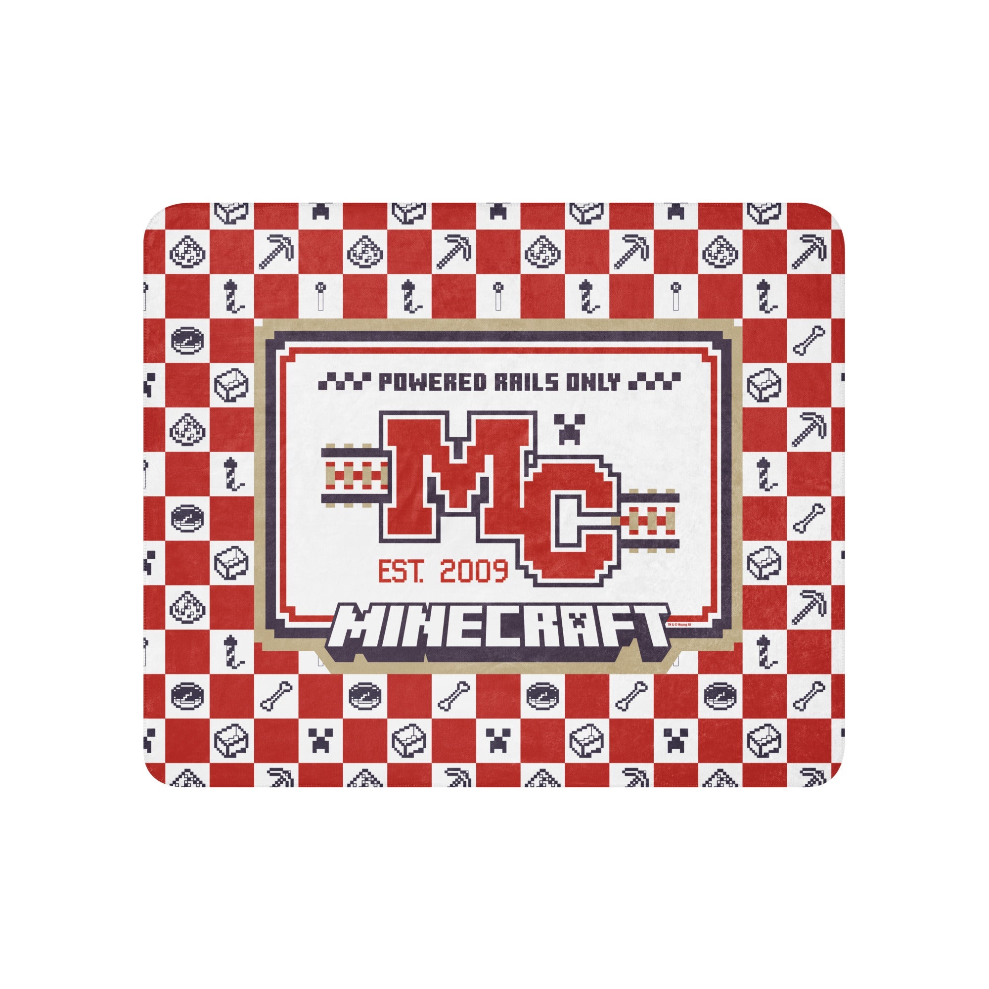 Minecraft Blanket Powered Rails Only