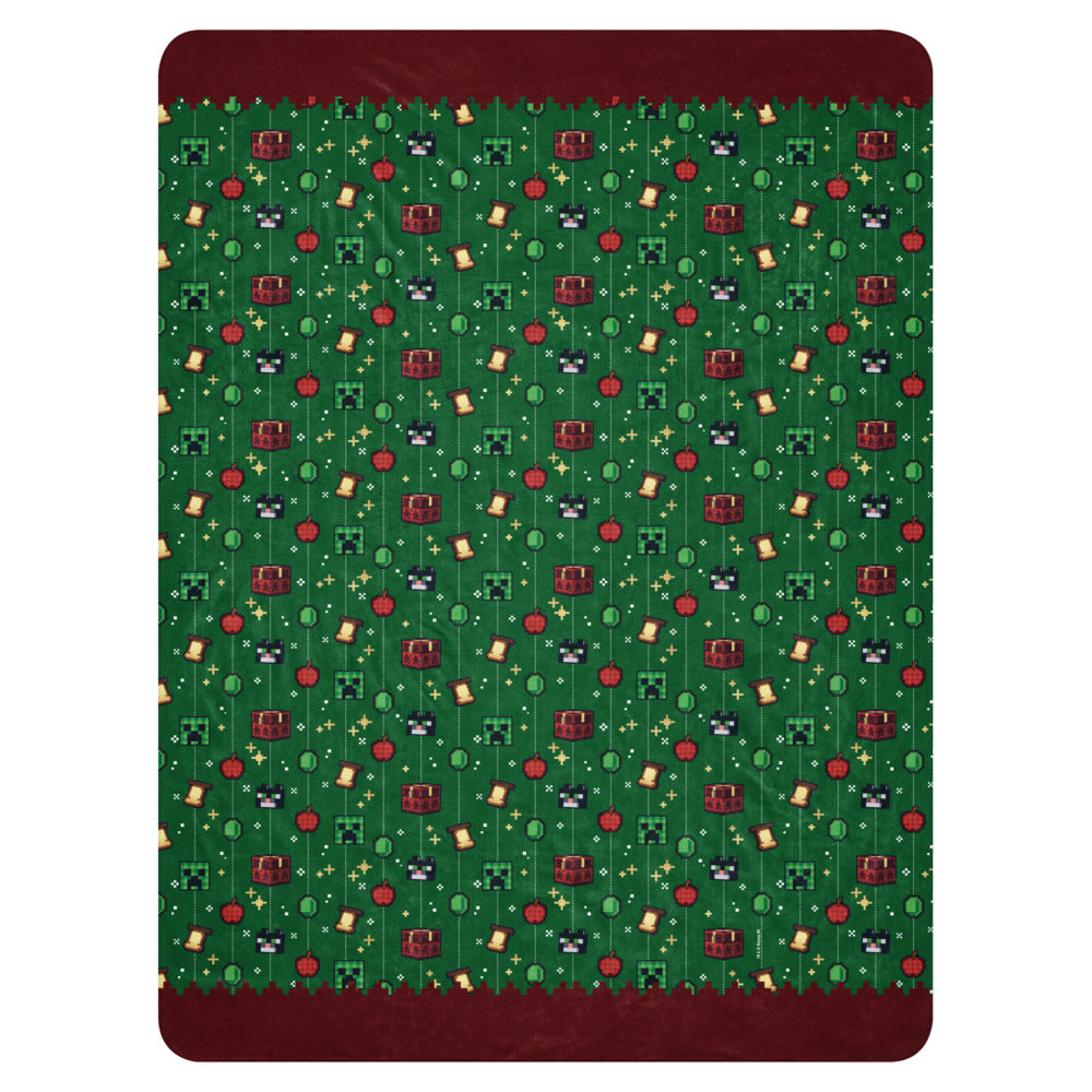 Minecraft Ornament Pattern Blanket