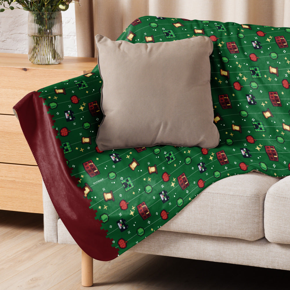 Minecraft Ornament Pattern Blanket
