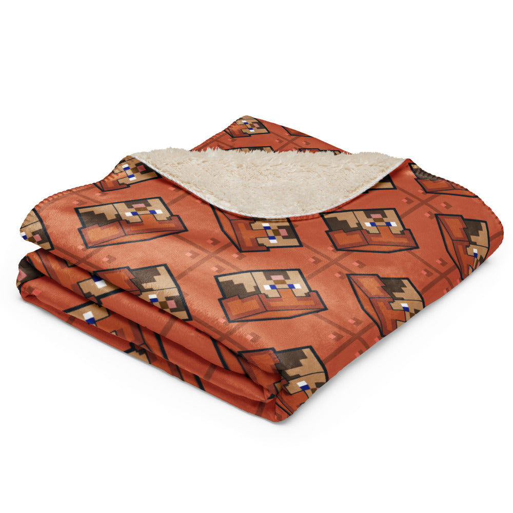 Minecraft The Copper Age Premium Sherpa Blanket