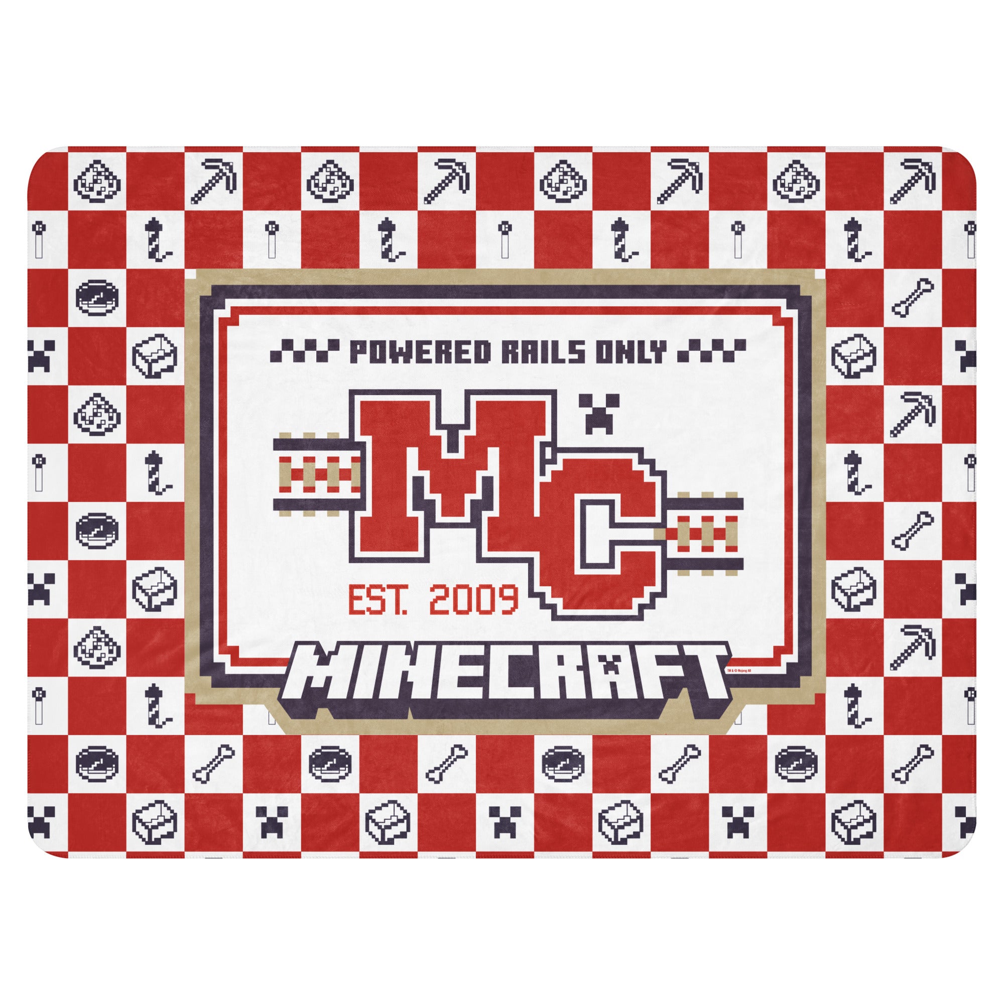 Minecraft Blanket Powered Rails Only