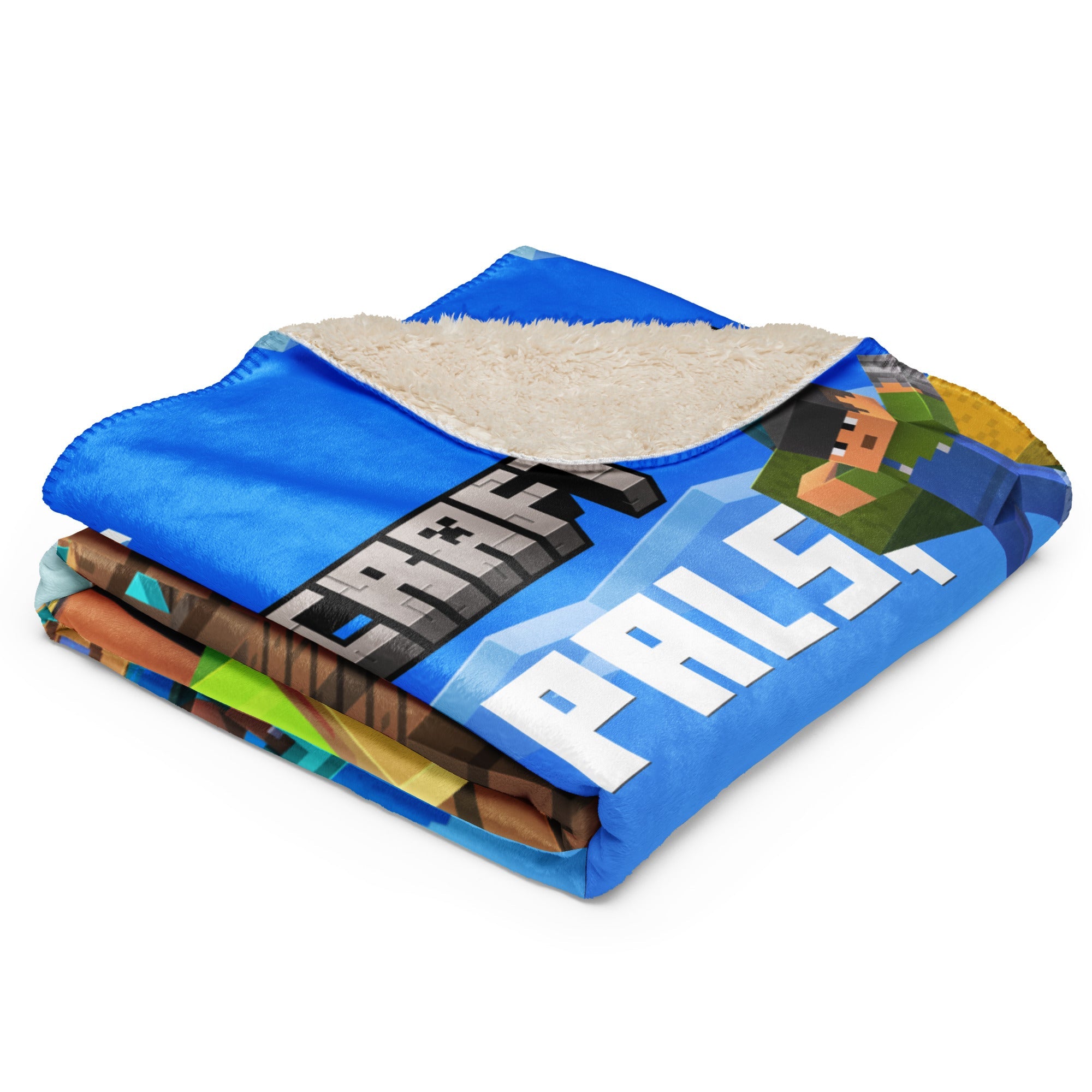 Minecraft Blanket Play Together More Pals, More Party