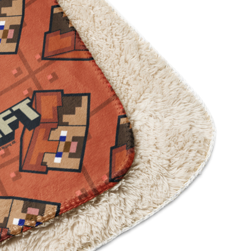 Minecraft The Copper Age Premium Sherpa Blanket