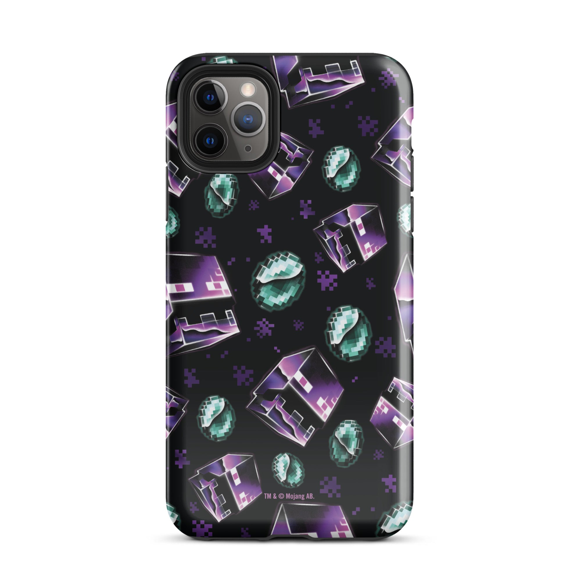 Minecraft iPhone Tough Case Don’t Look Pattern