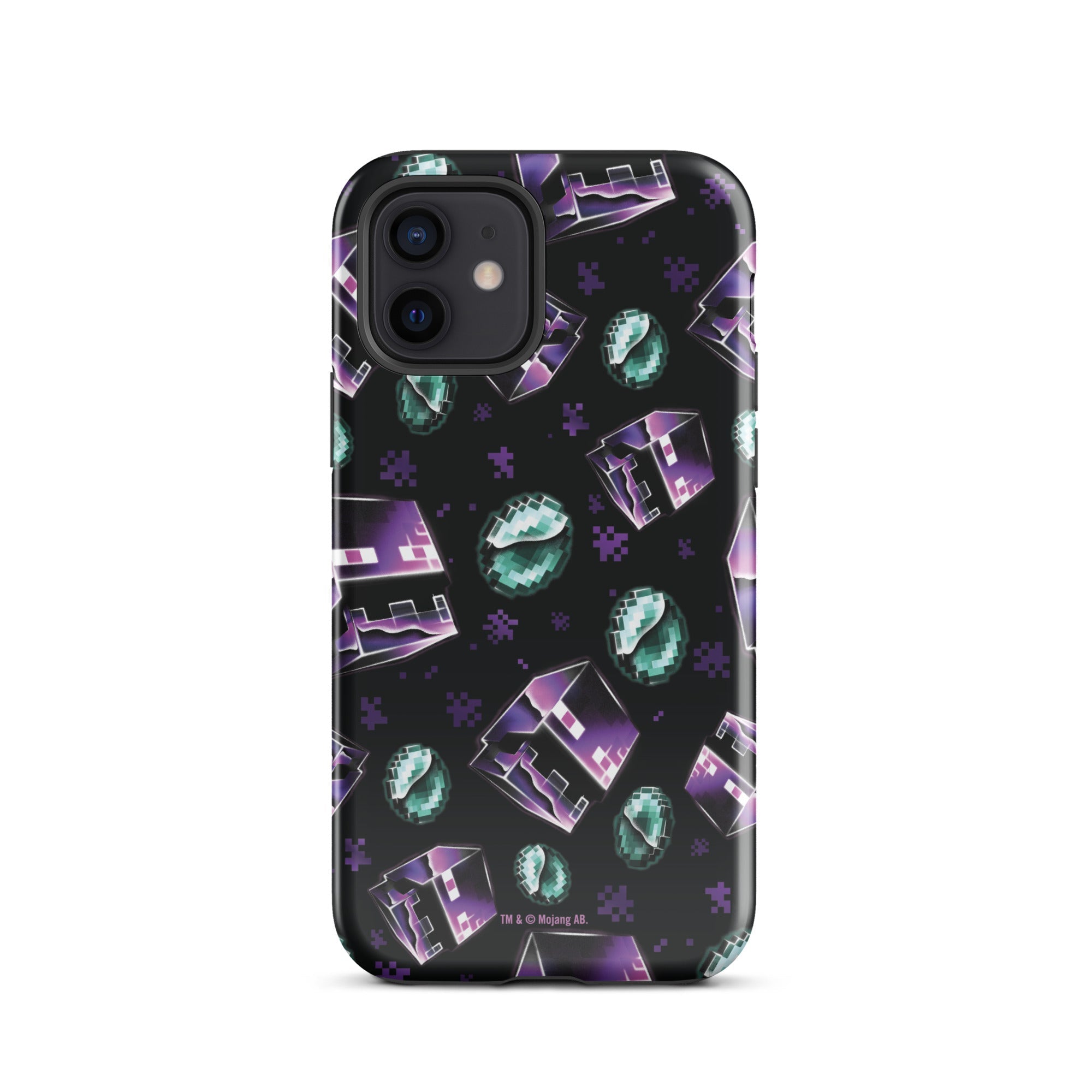 Minecraft iPhone Tough Case Don’t Look Pattern