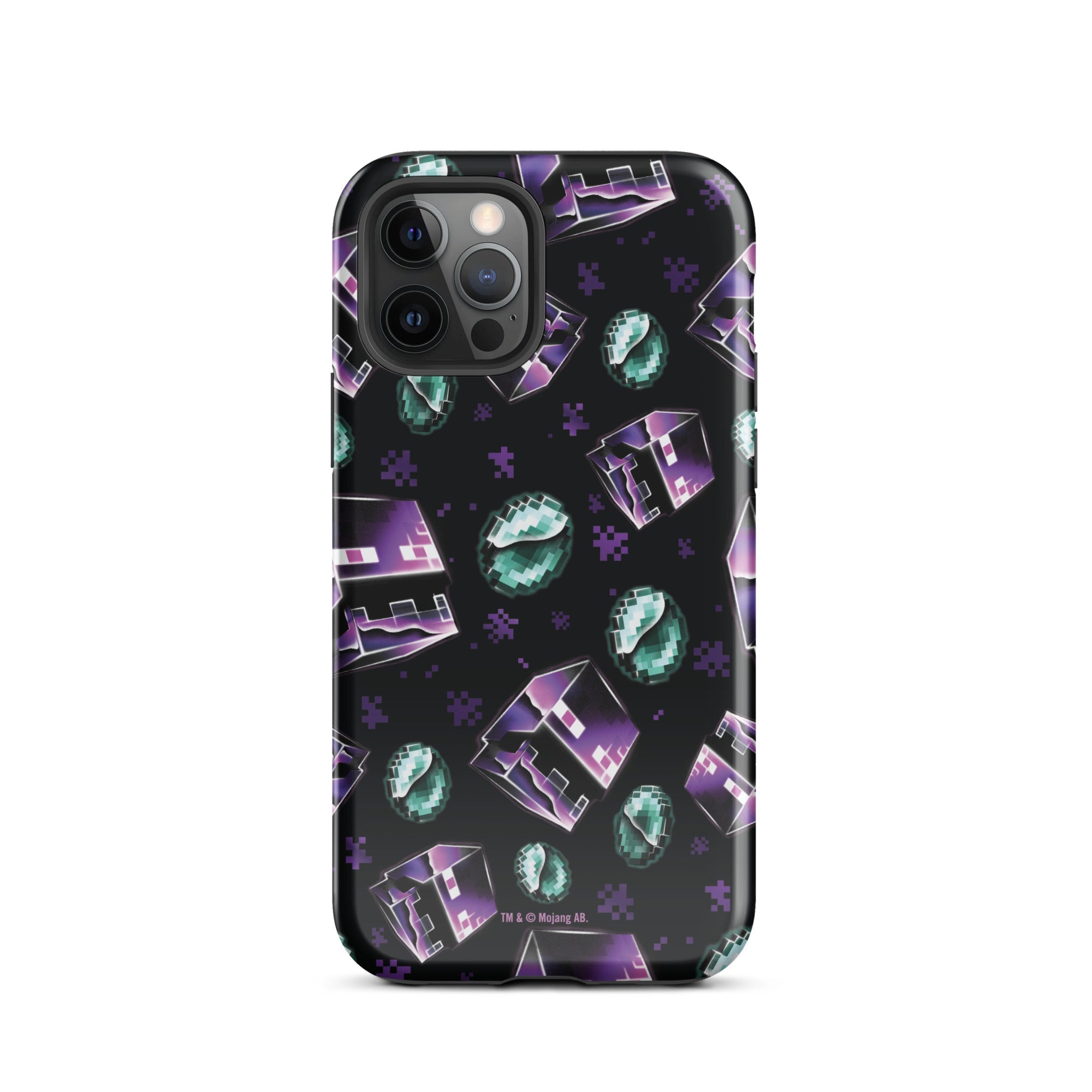 Minecraft iPhone Tough Case Don’t Look Pattern