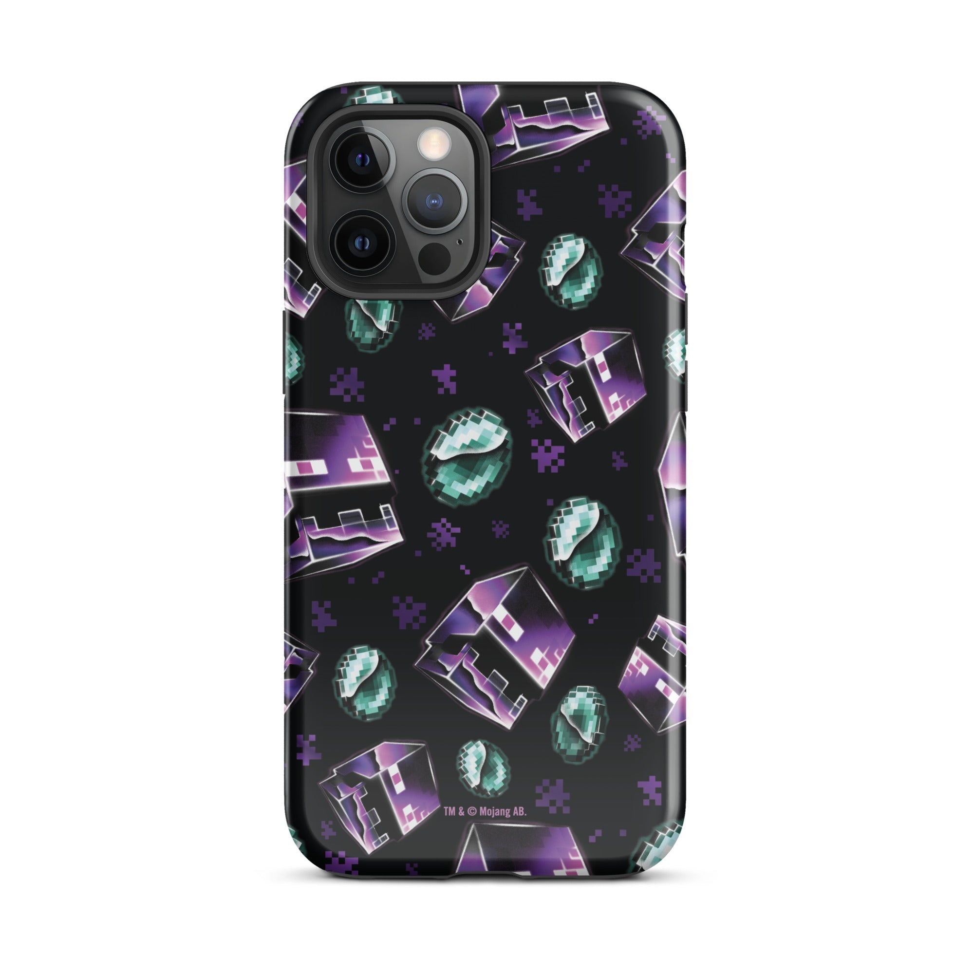 Minecraft iPhone Tough Case Don’t Look Pattern
