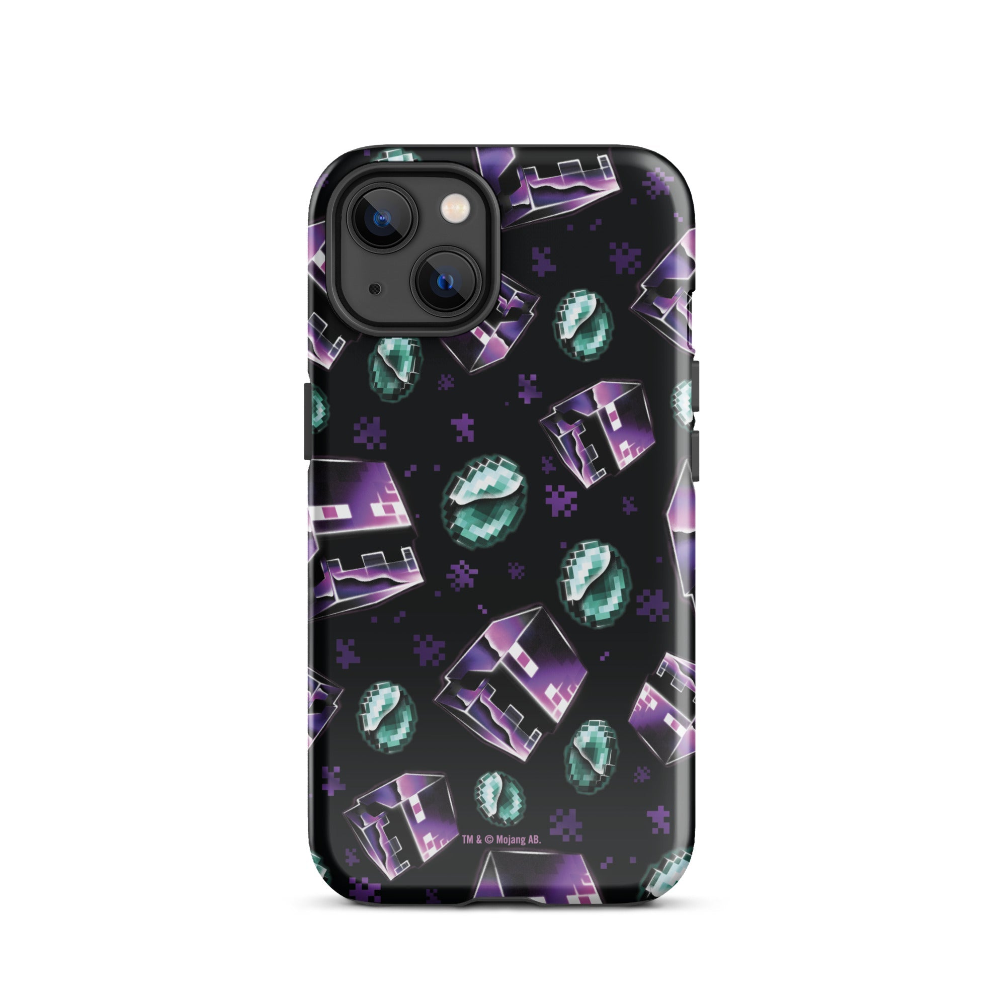 Minecraft iPhone Tough Case Don’t Look Pattern