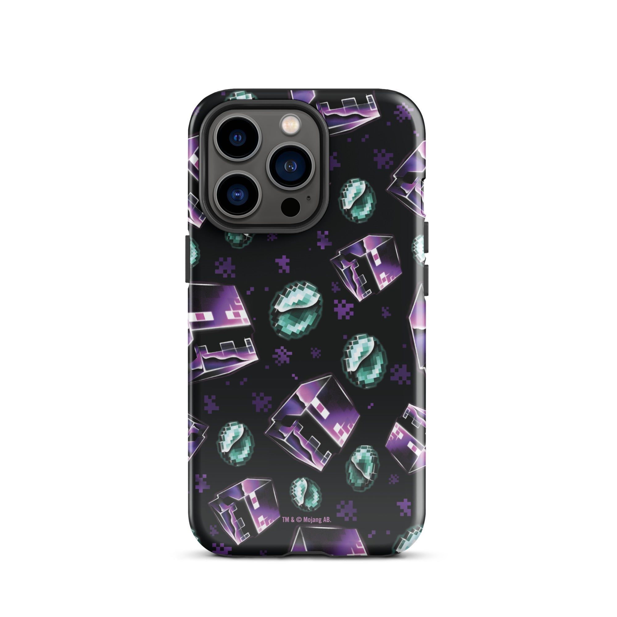 Minecraft iPhone Tough Case Don’t Look Pattern