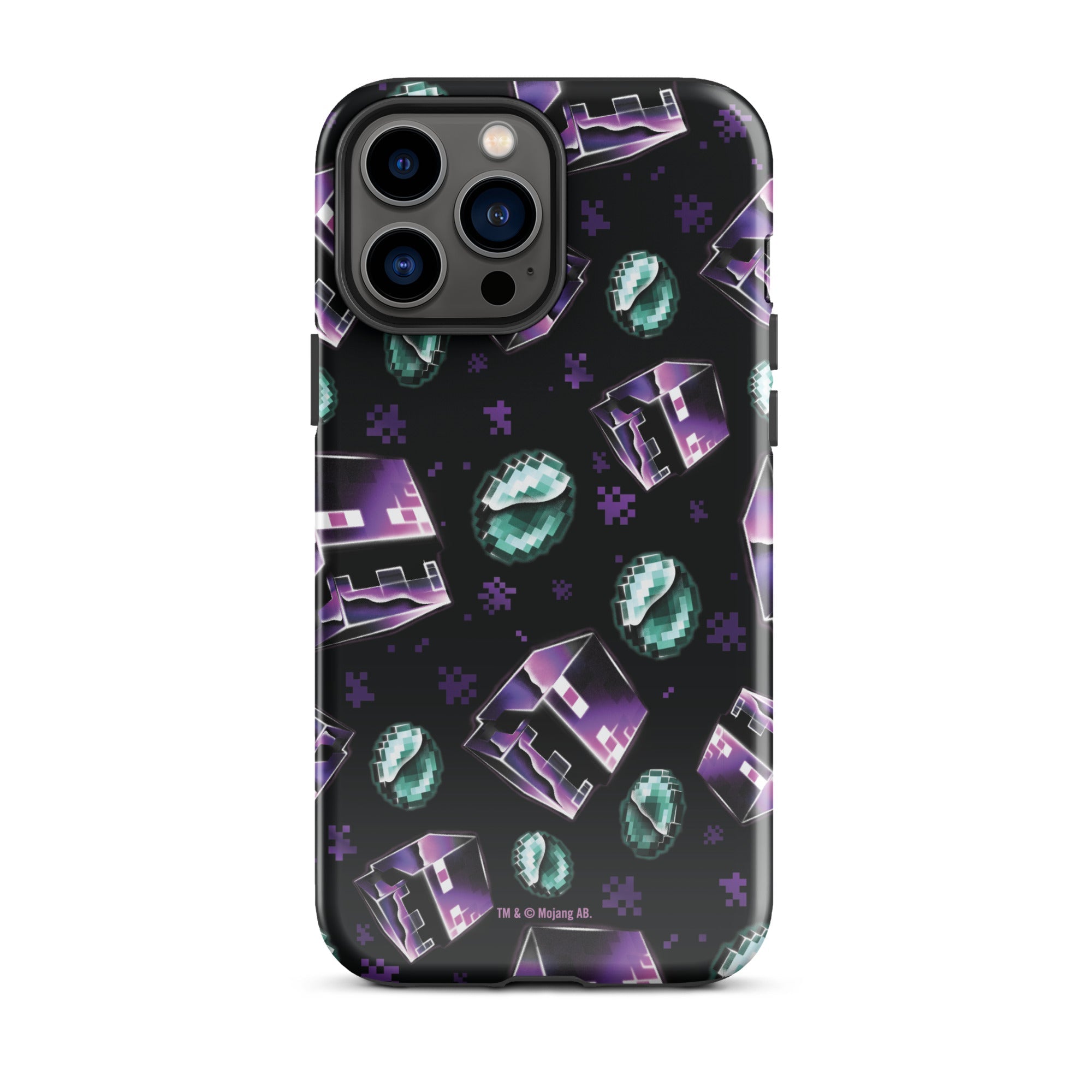 Minecraft iPhone Tough Case Don’t Look Pattern