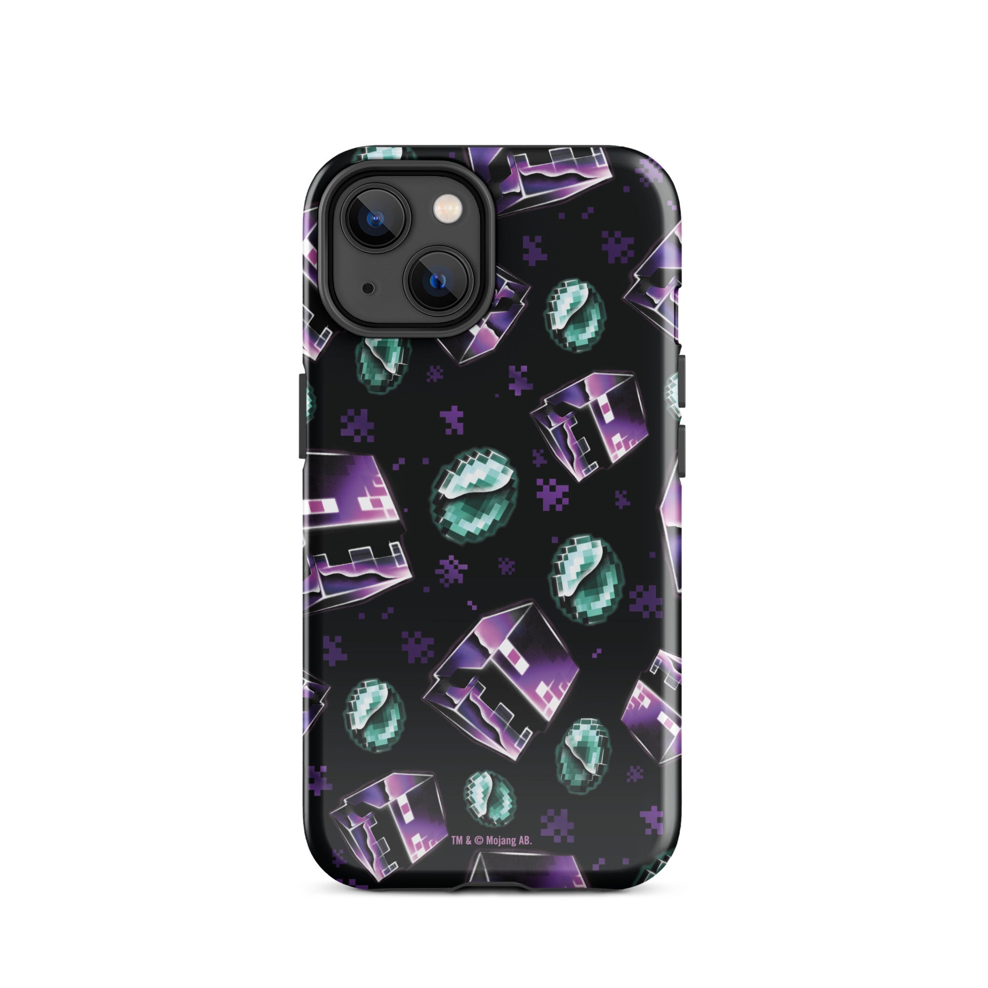 Minecraft iPhone Tough Case Don’t Look Pattern
