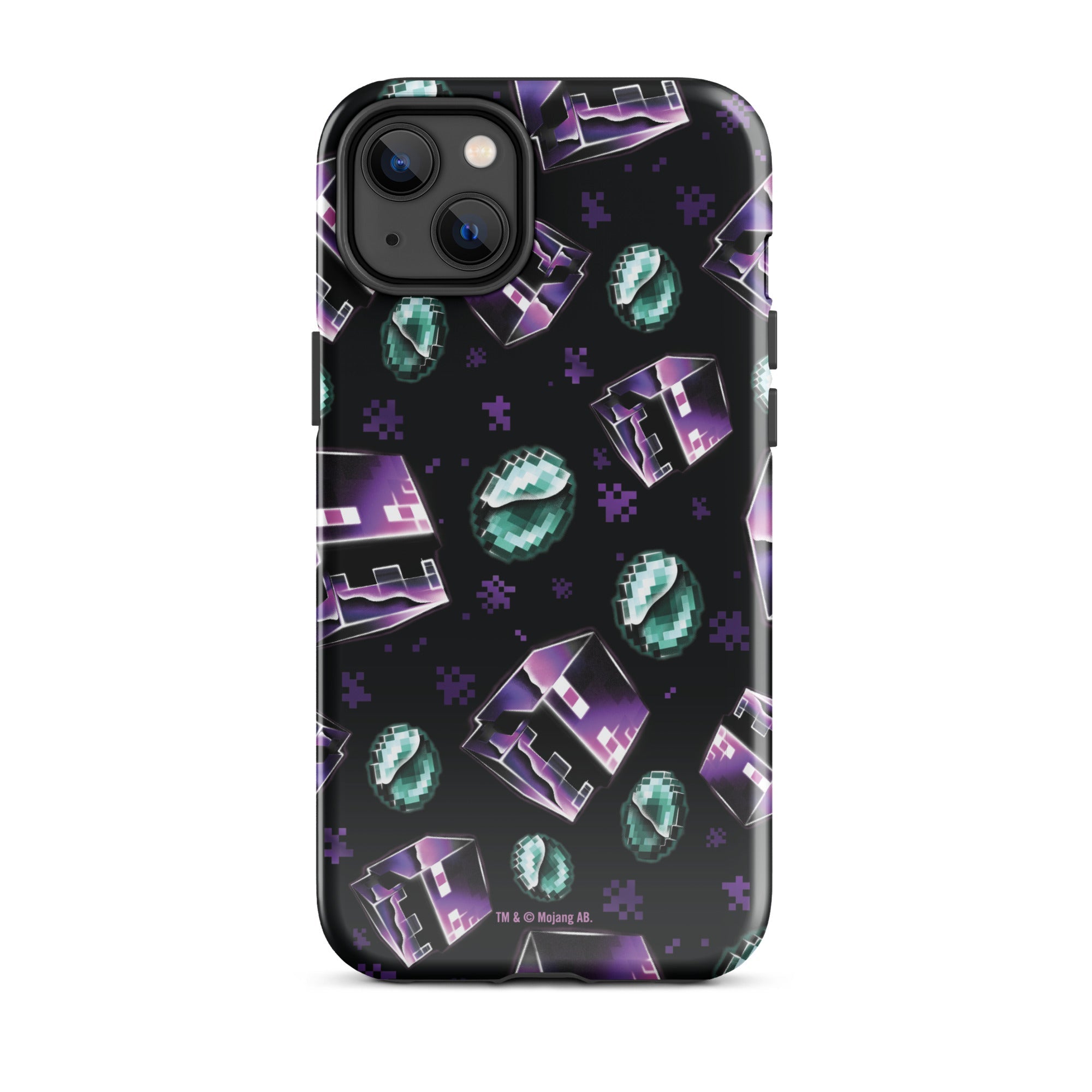 Minecraft iPhone Tough Case Don’t Look Pattern