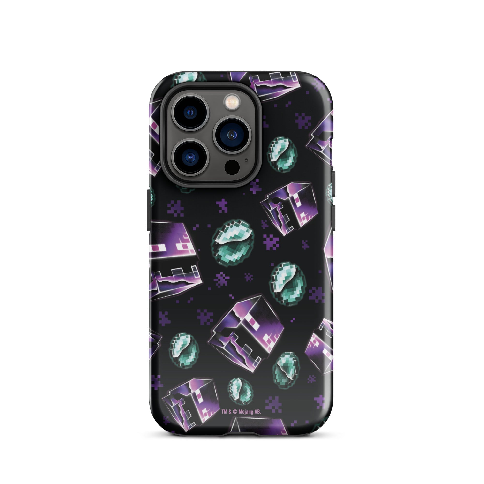 Minecraft iPhone Tough Case Don’t Look Pattern