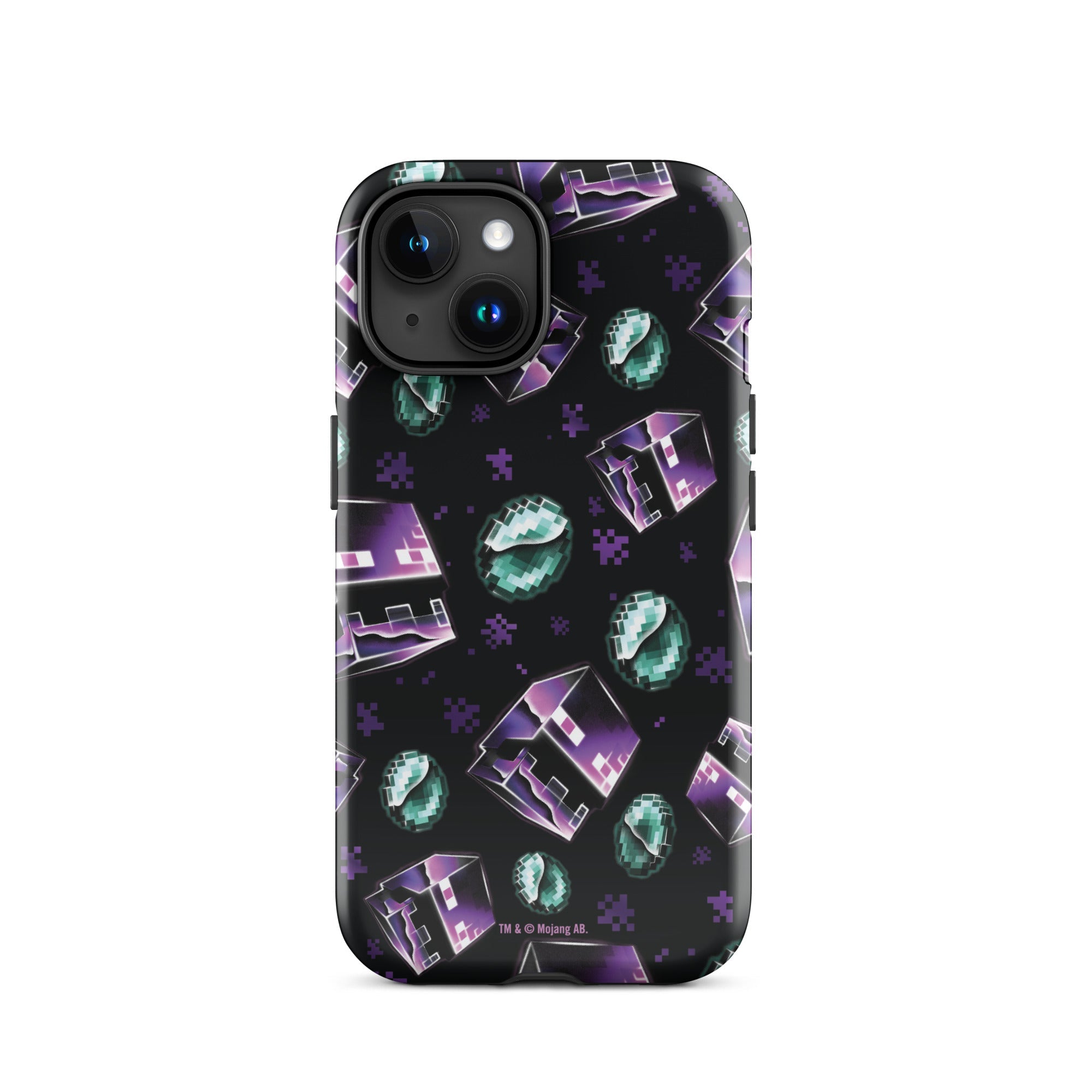 Minecraft iPhone Tough Case Don’t Look Pattern