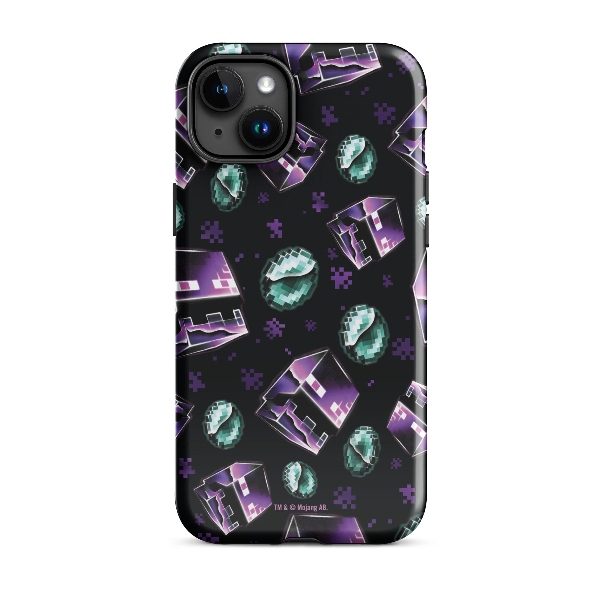 Minecraft iPhone Tough Case Don’t Look Pattern