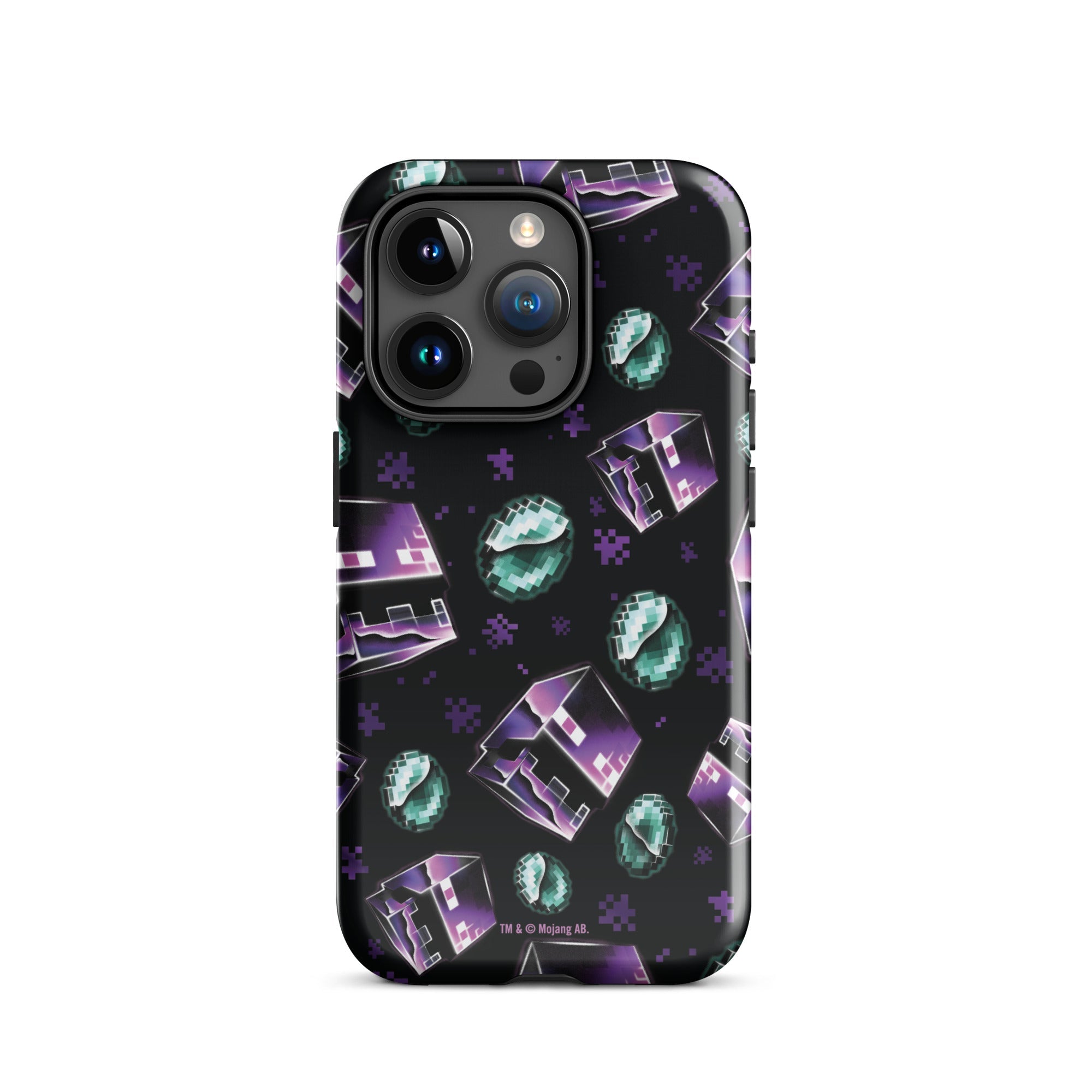Minecraft iPhone Tough Case Don’t Look Pattern