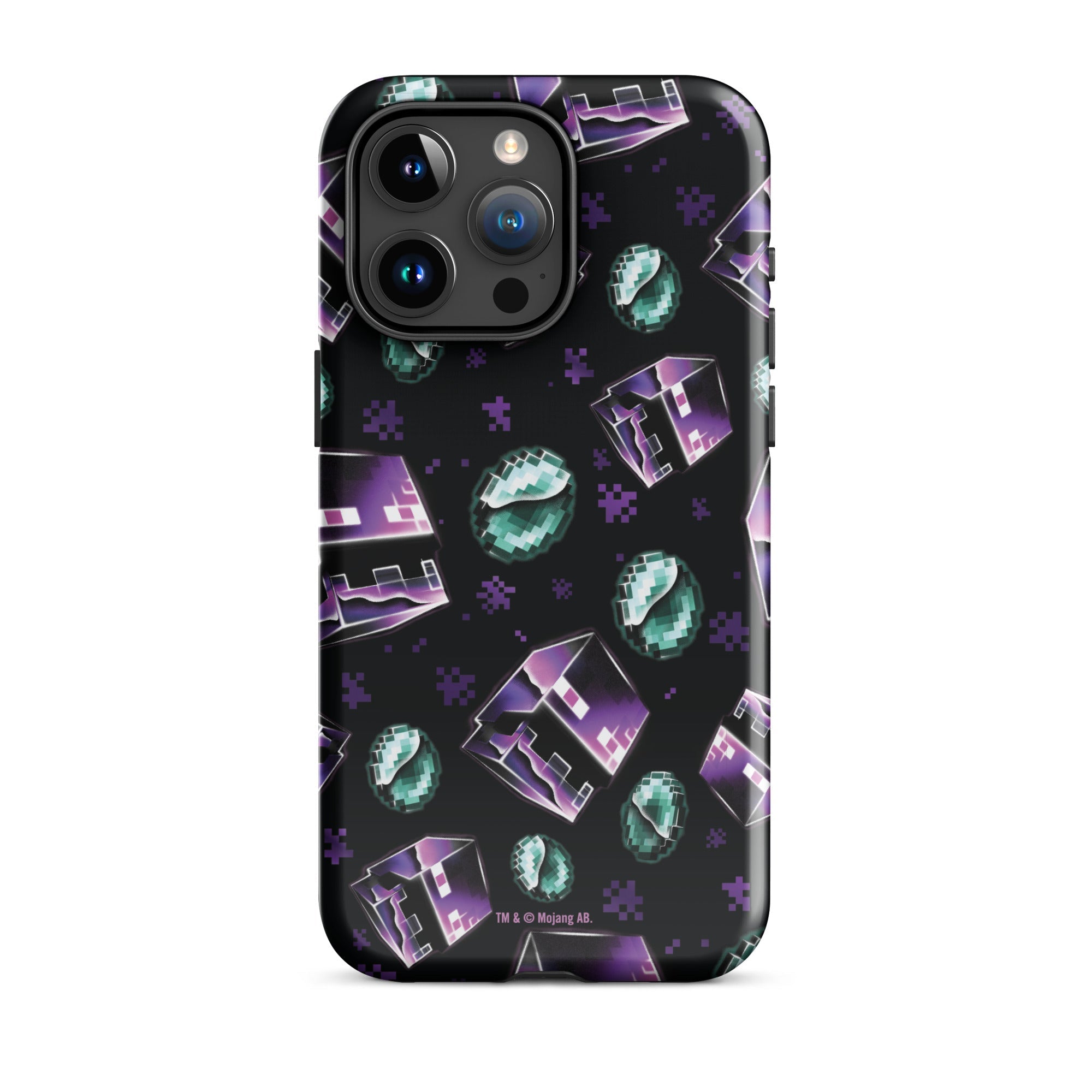 Minecraft iPhone Tough Case Don’t Look Pattern