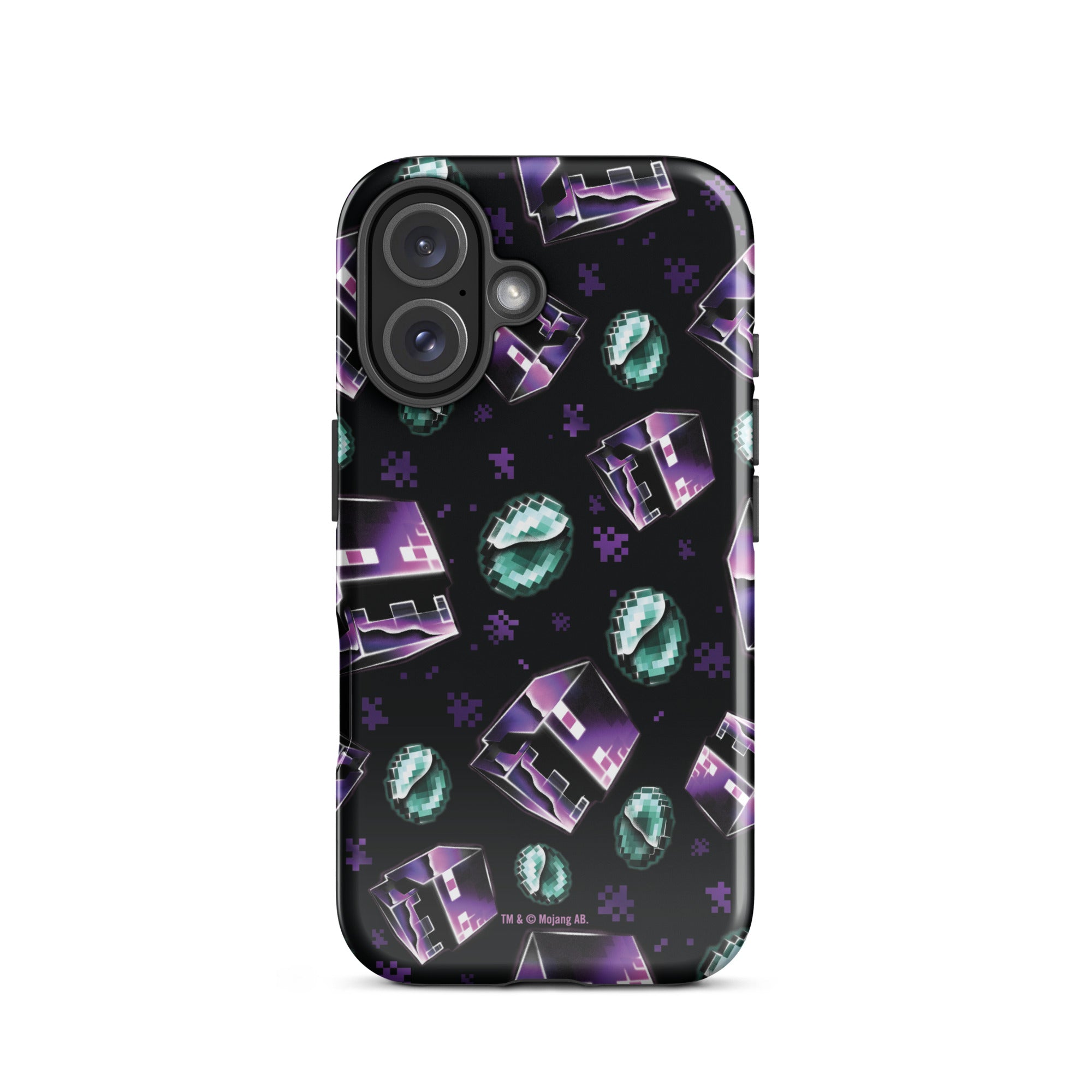 Minecraft iPhone Tough Case Don’t Look Pattern