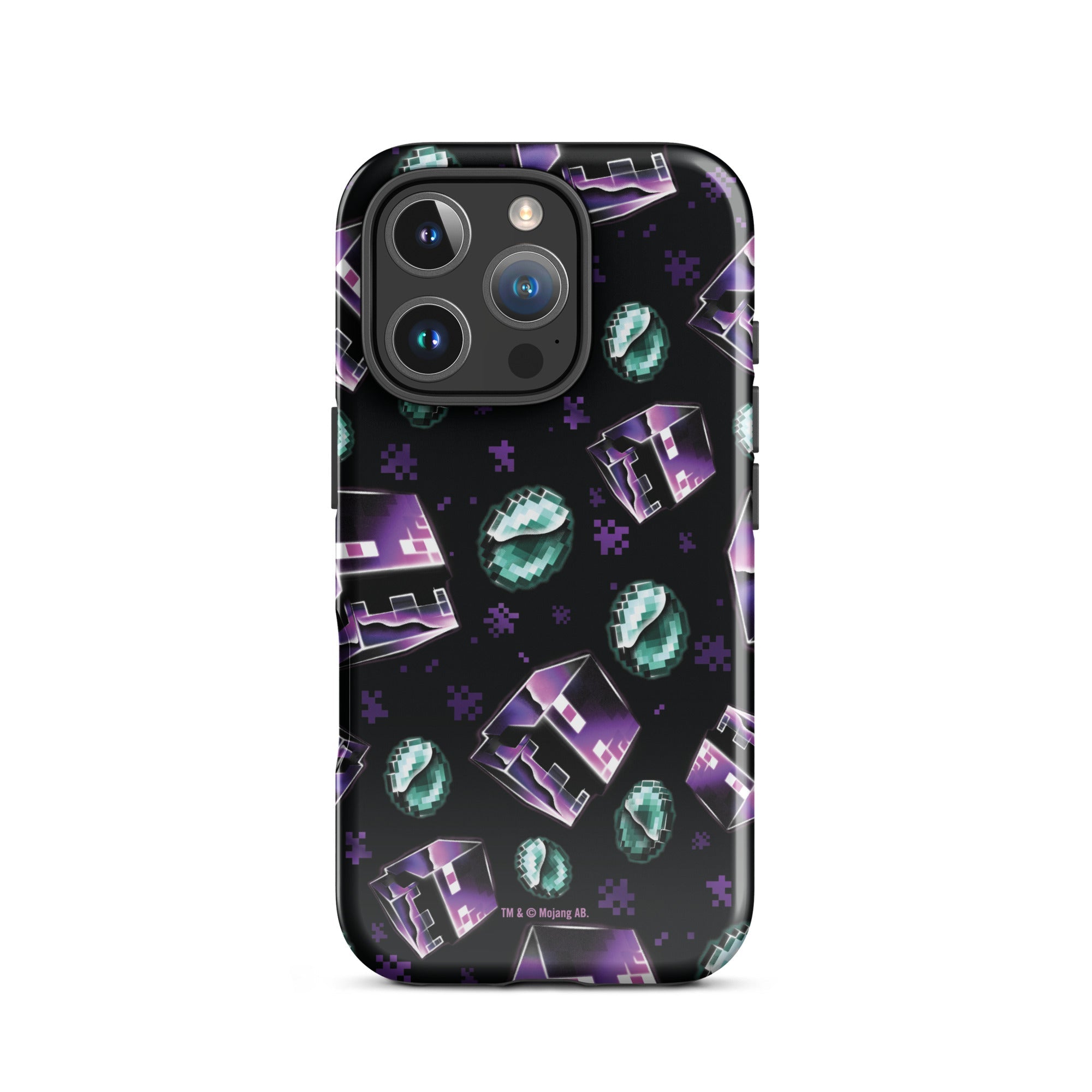Minecraft iPhone Tough Case Don’t Look Pattern