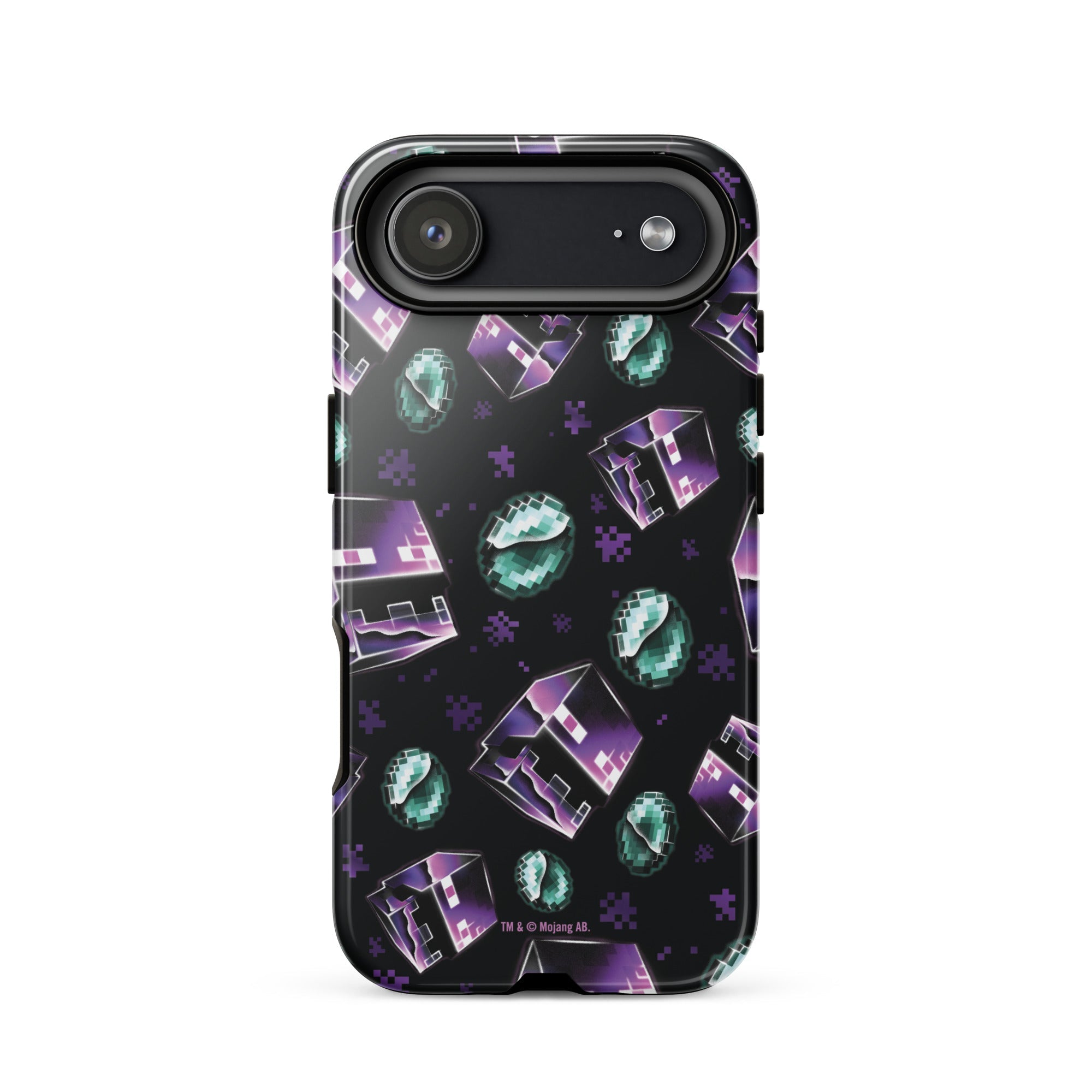 Minecraft iPhone Tough Case Don’t Look Pattern