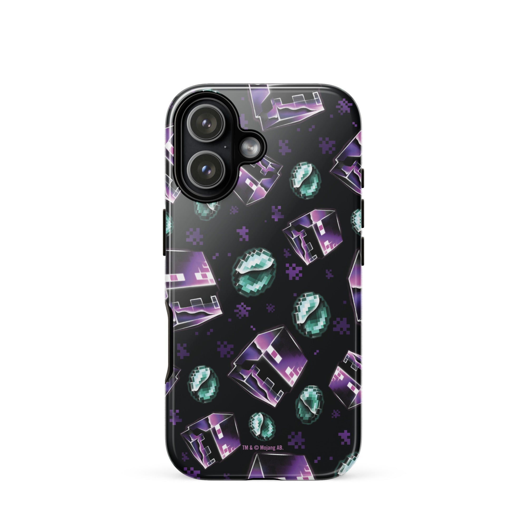 Minecraft iPhone Tough Case Don’t Look Pattern