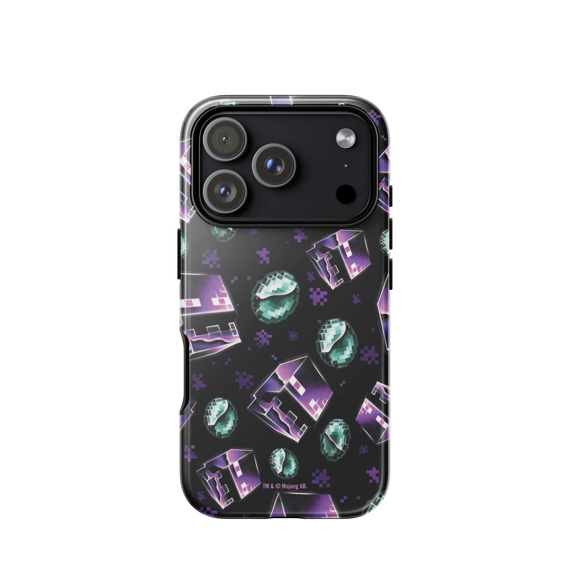Minecraft iPhone Tough Case Don’t Look Pattern
