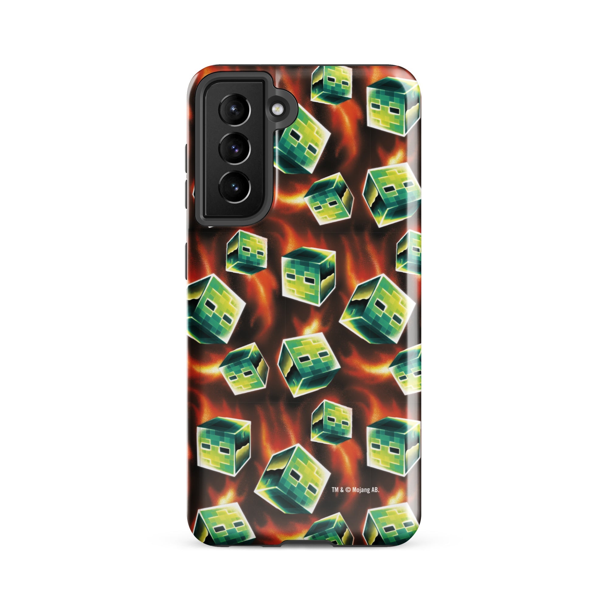 Minecraft Samsung Tough Case Hostile Behavior Pattern