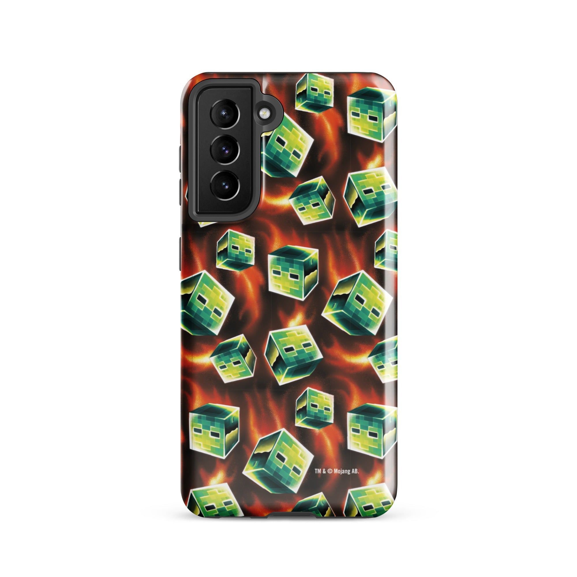 Minecraft Samsung Tough Case Hostile Behavior Pattern