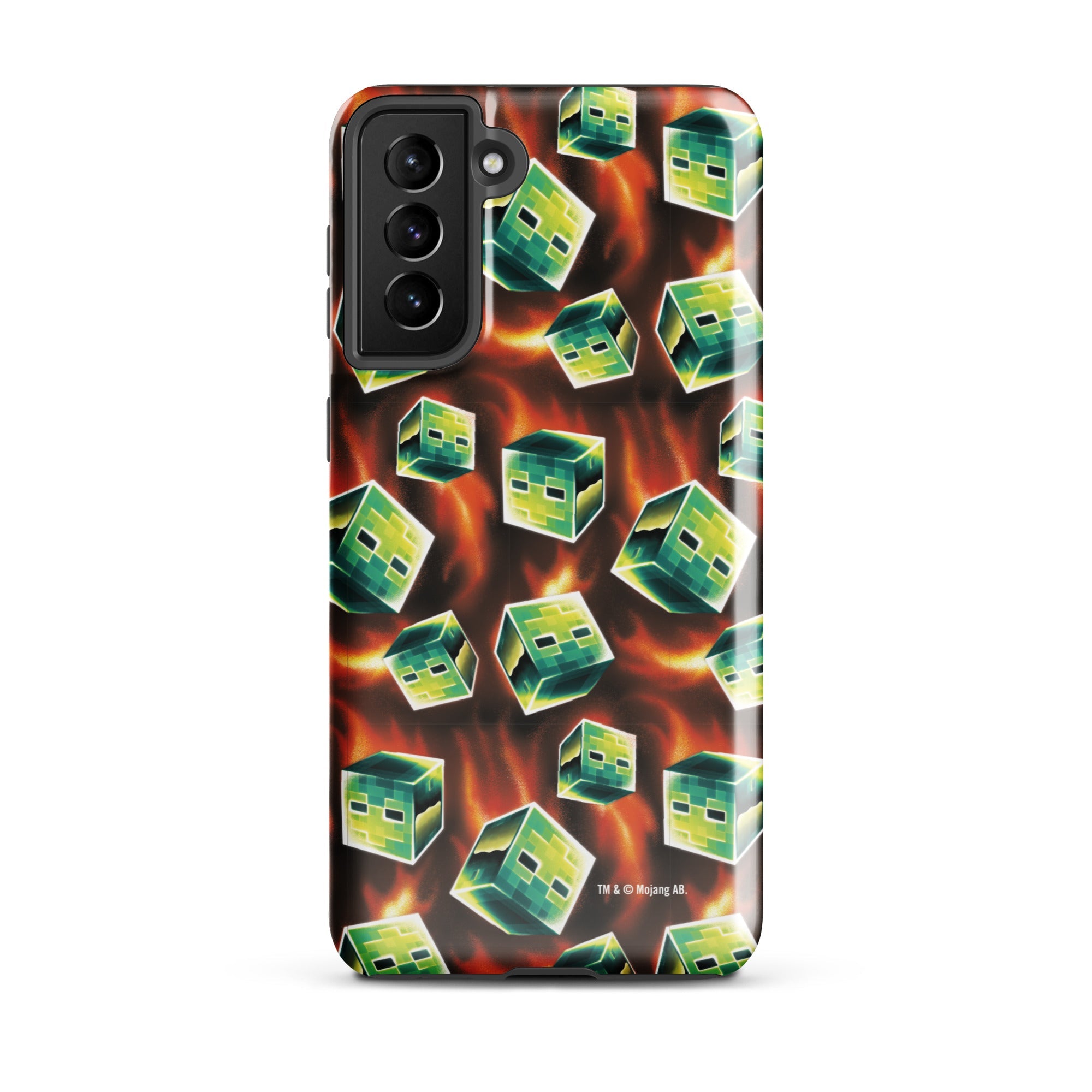 Minecraft Samsung Tough Case Hostile Behavior Pattern