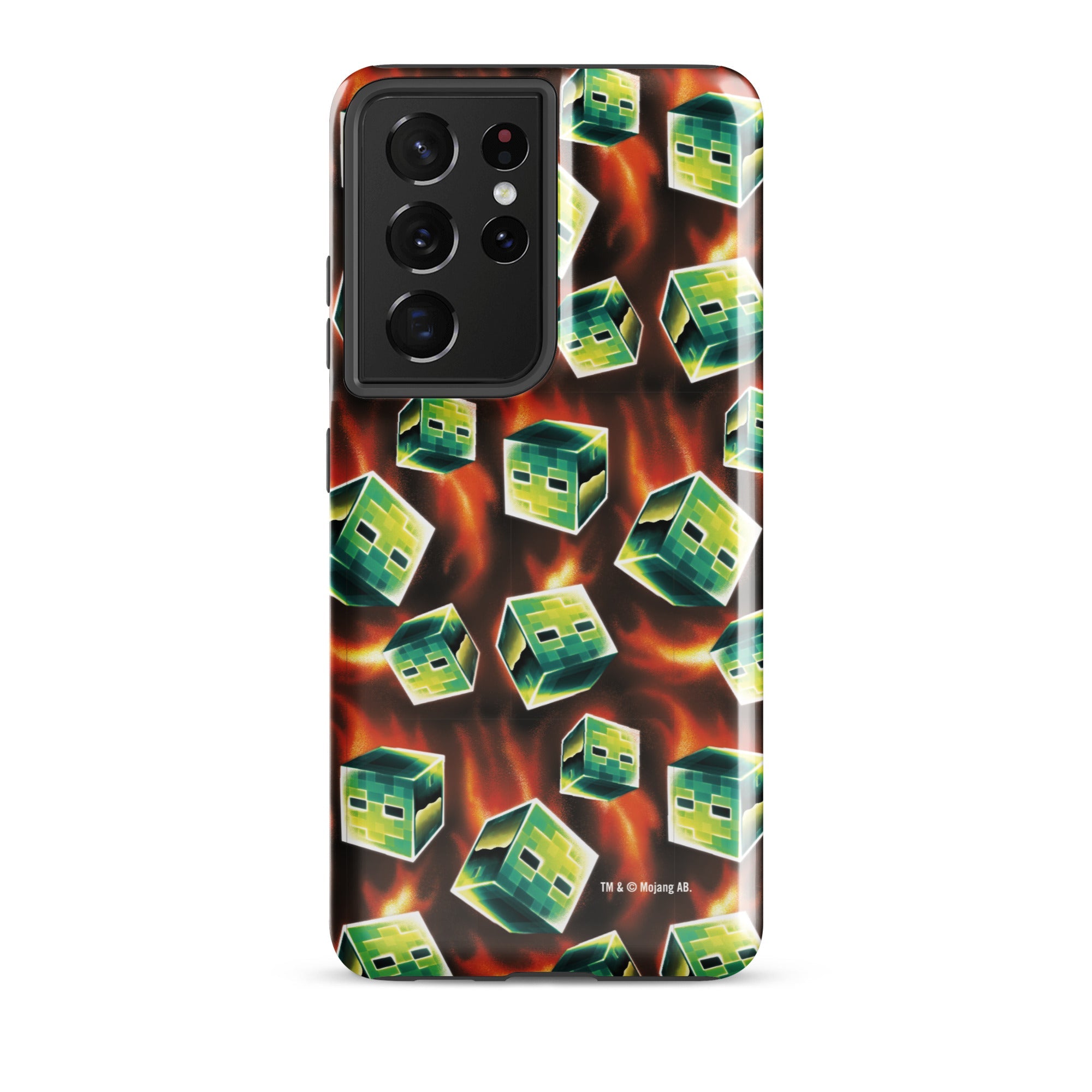 Minecraft Samsung Tough Case Hostile Behavior Pattern