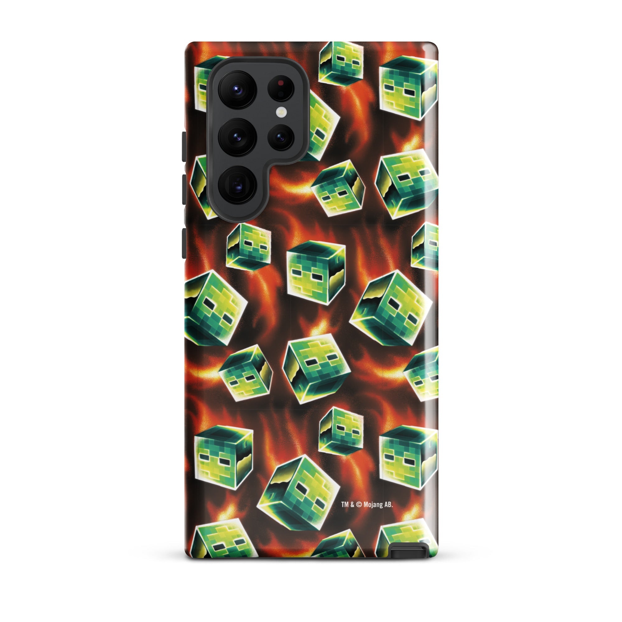 Minecraft Samsung Tough Case Hostile Behavior Pattern