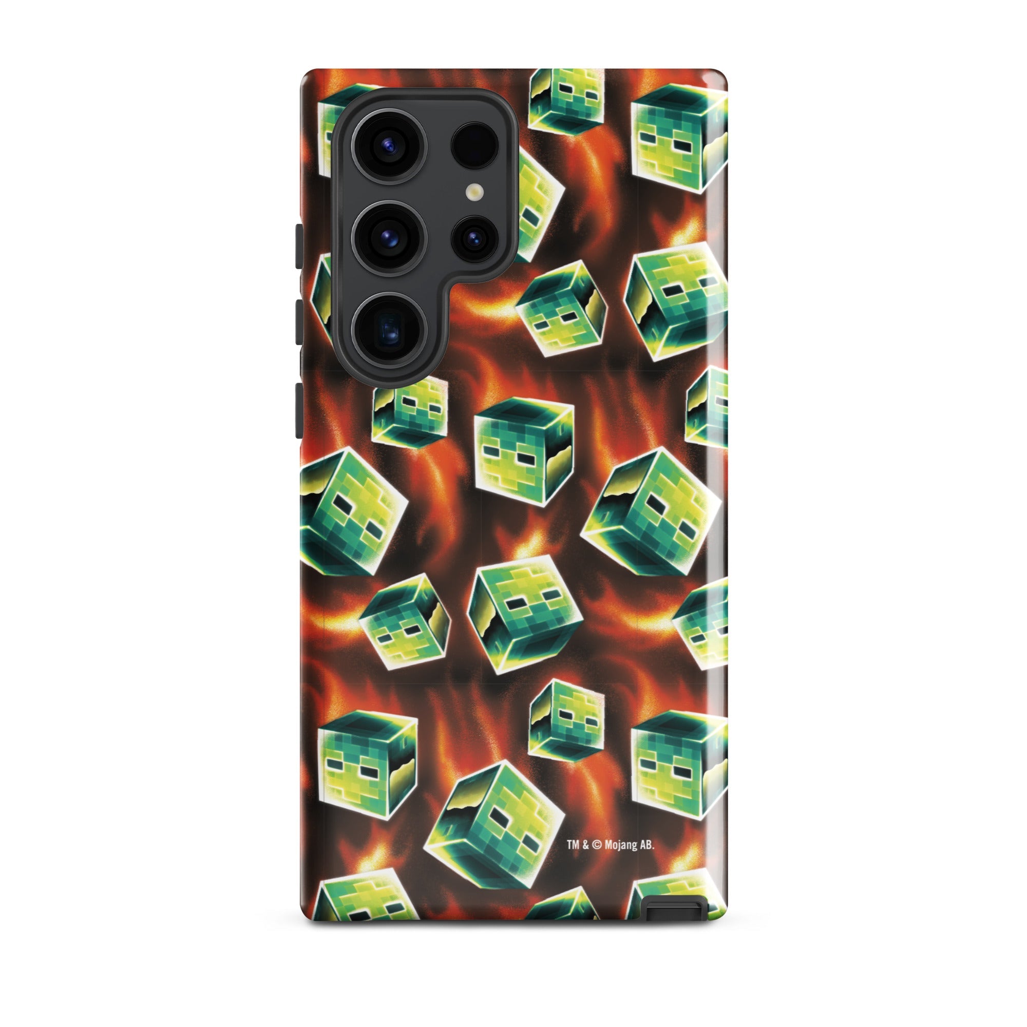 Minecraft Samsung Tough Case Hostile Behavior Pattern