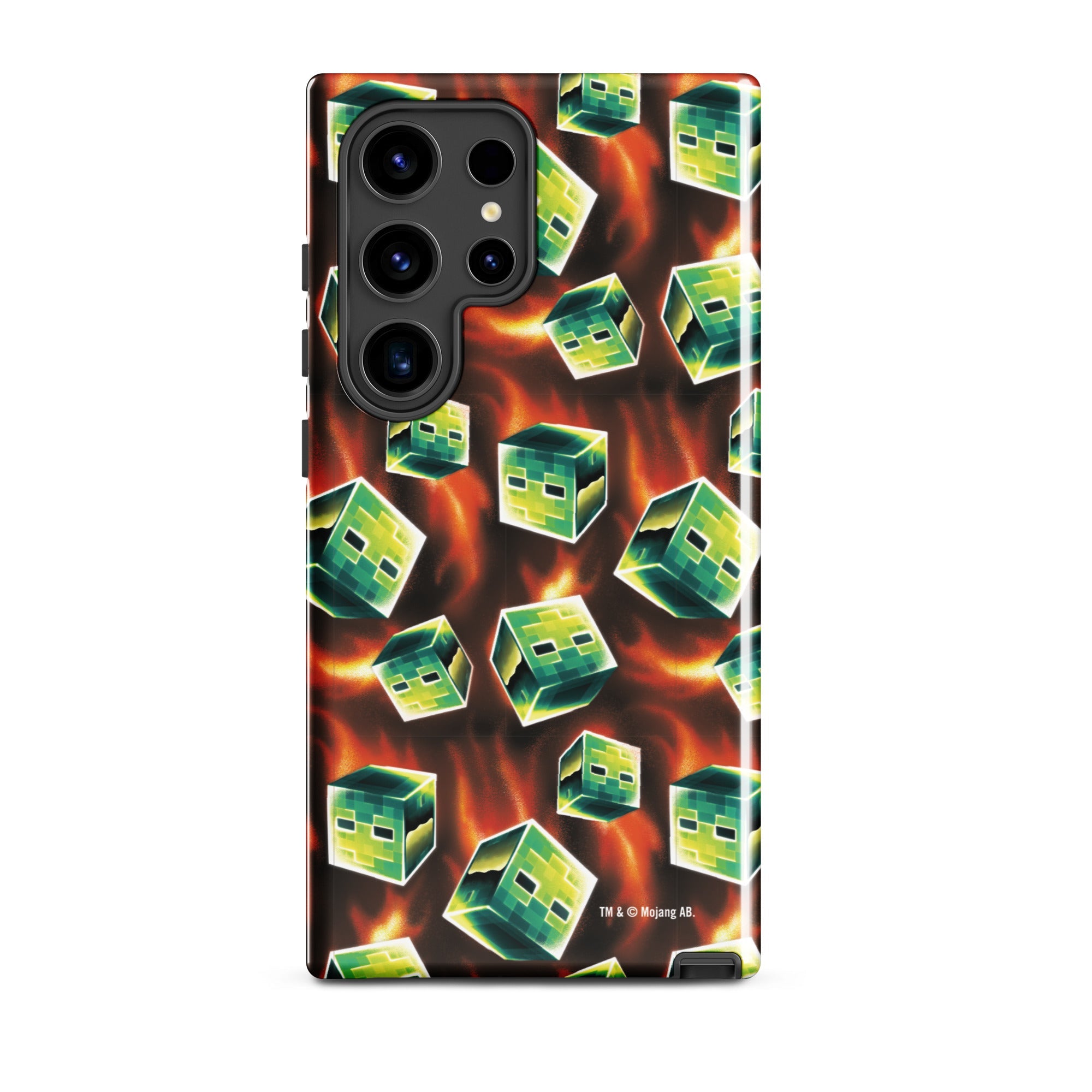 Minecraft Samsung Tough Case Hostile Behavior Pattern