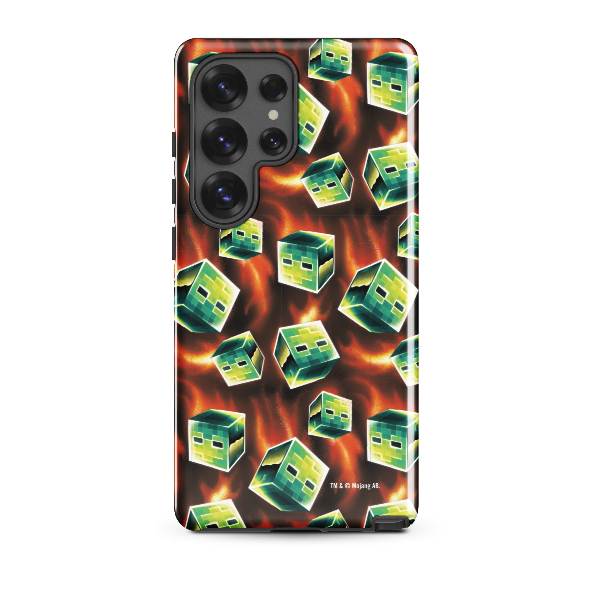 Minecraft Samsung Tough Case Hostile Behavior Pattern