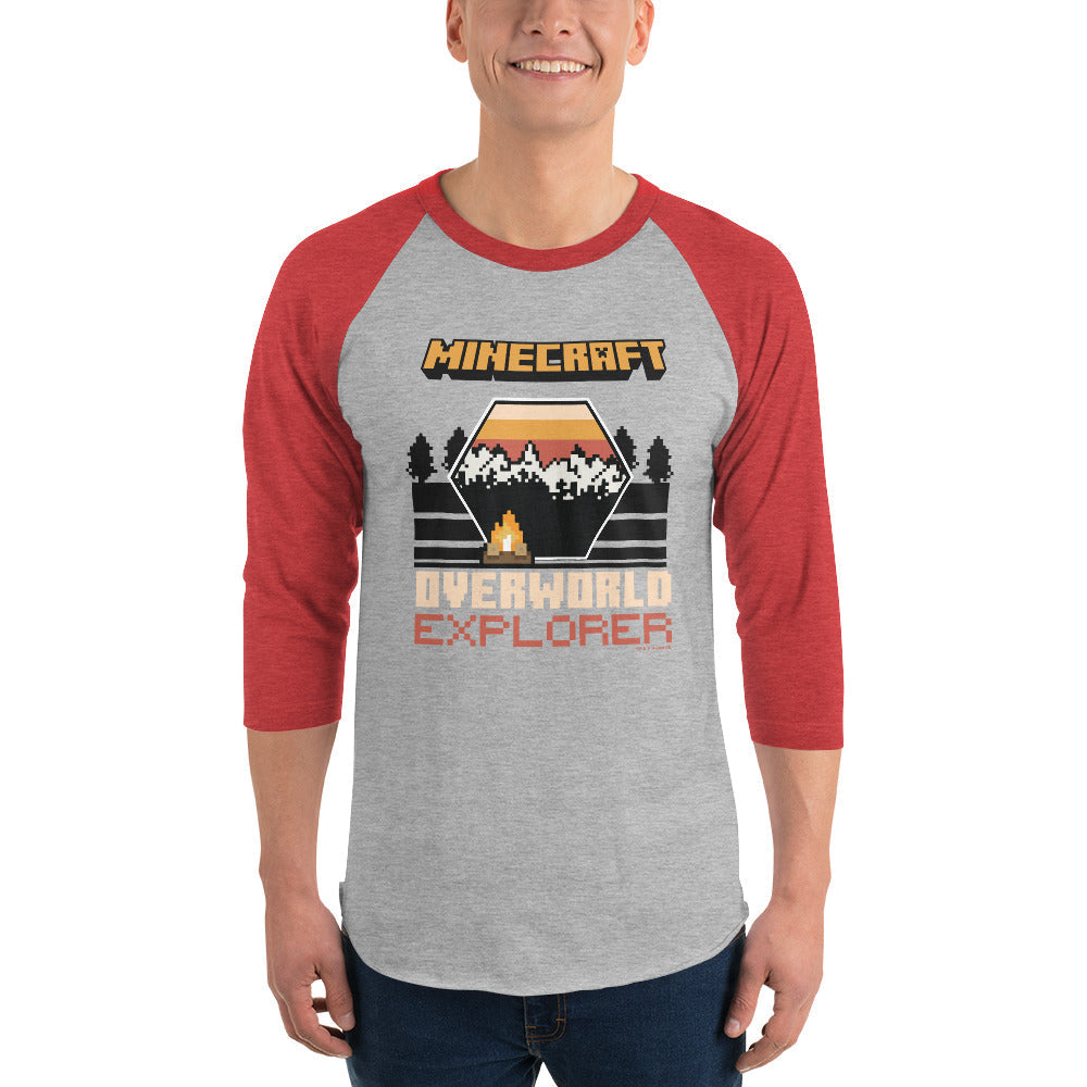 Minecraft Overworld Explorer Raglan