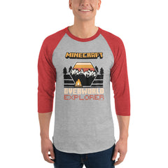 Minecraft Overworld Explorer Raglan