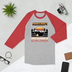 Minecraft Overworld Explorer Raglan