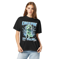 Minecraft T-Shirt Creepin' It Real Comfort Colors