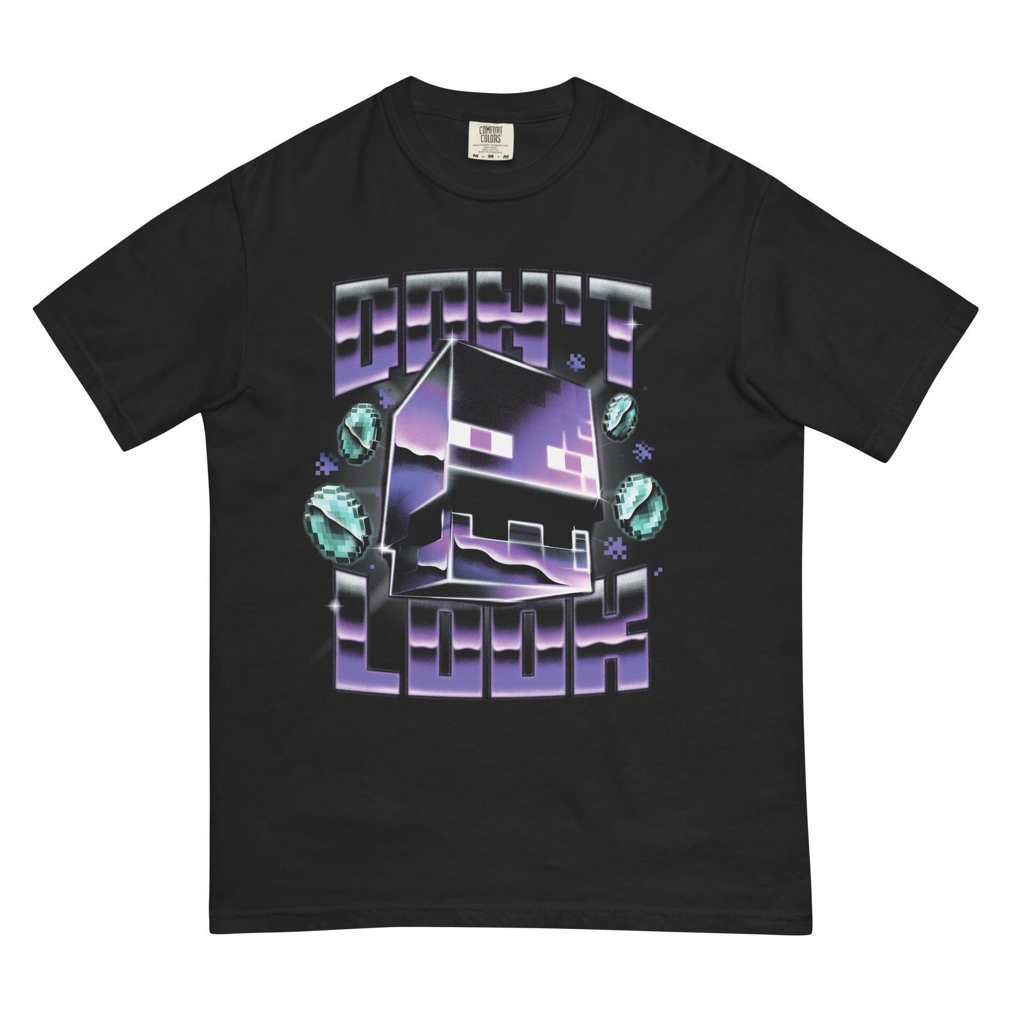 Minecraft T-Shirt Don't Look Comfort Colors