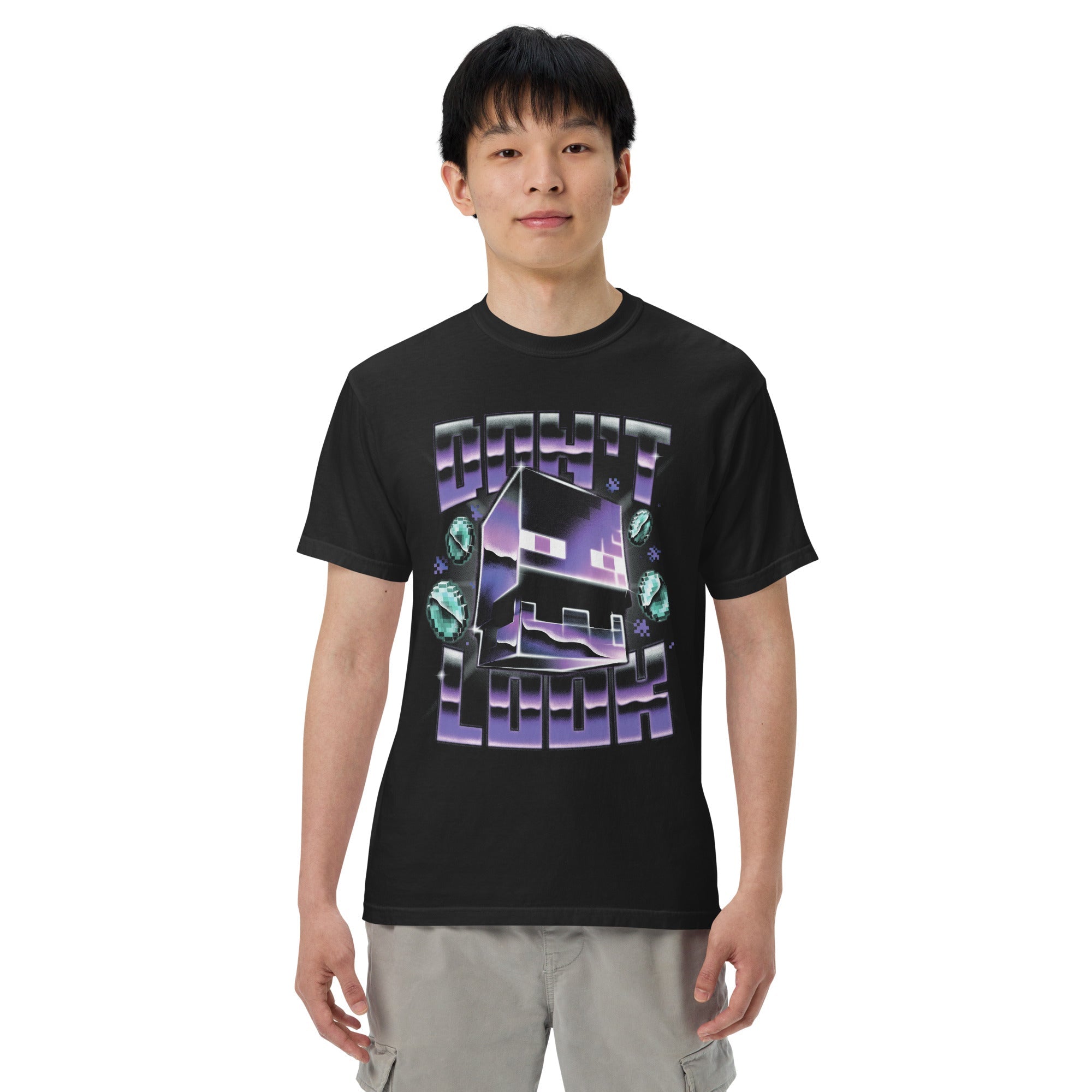 Minecraft T-Shirt Don't Look Comfort Colors