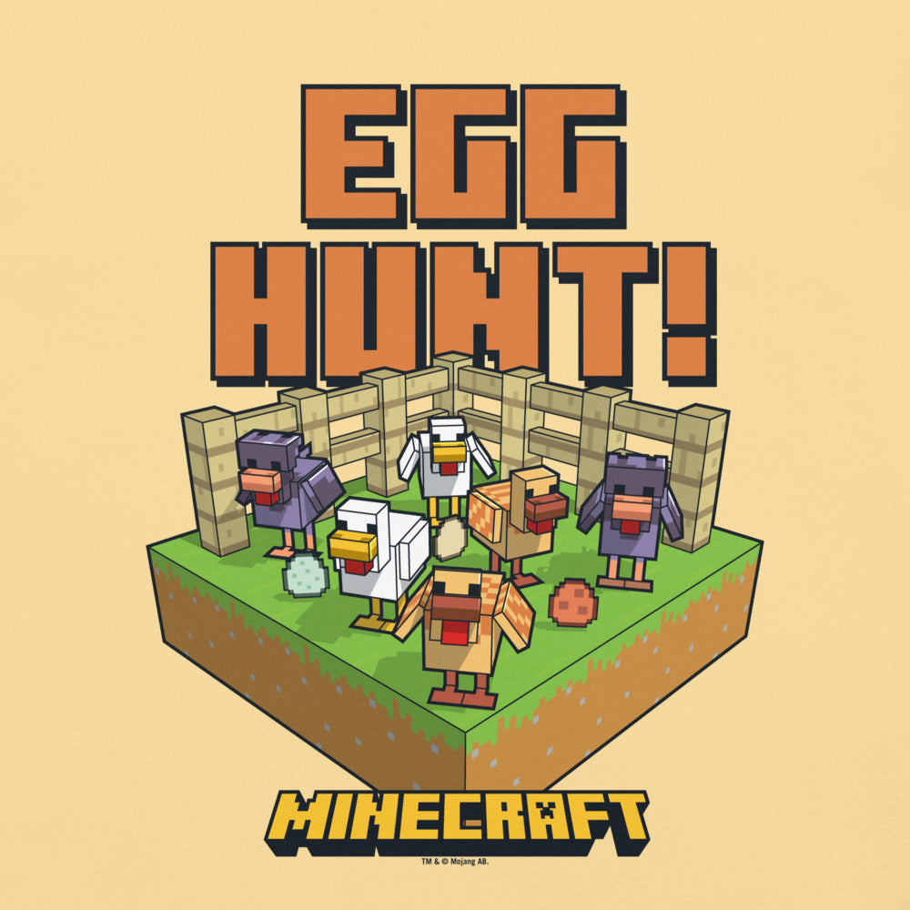 Minecraft Egg Hunt Comfort Colors Adult T-Shirt