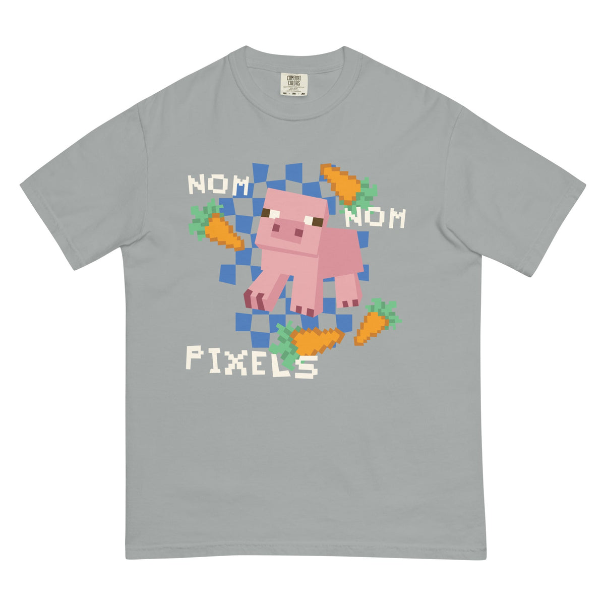 Minecraft Comfort Colors T-Shirt Nom Pixels