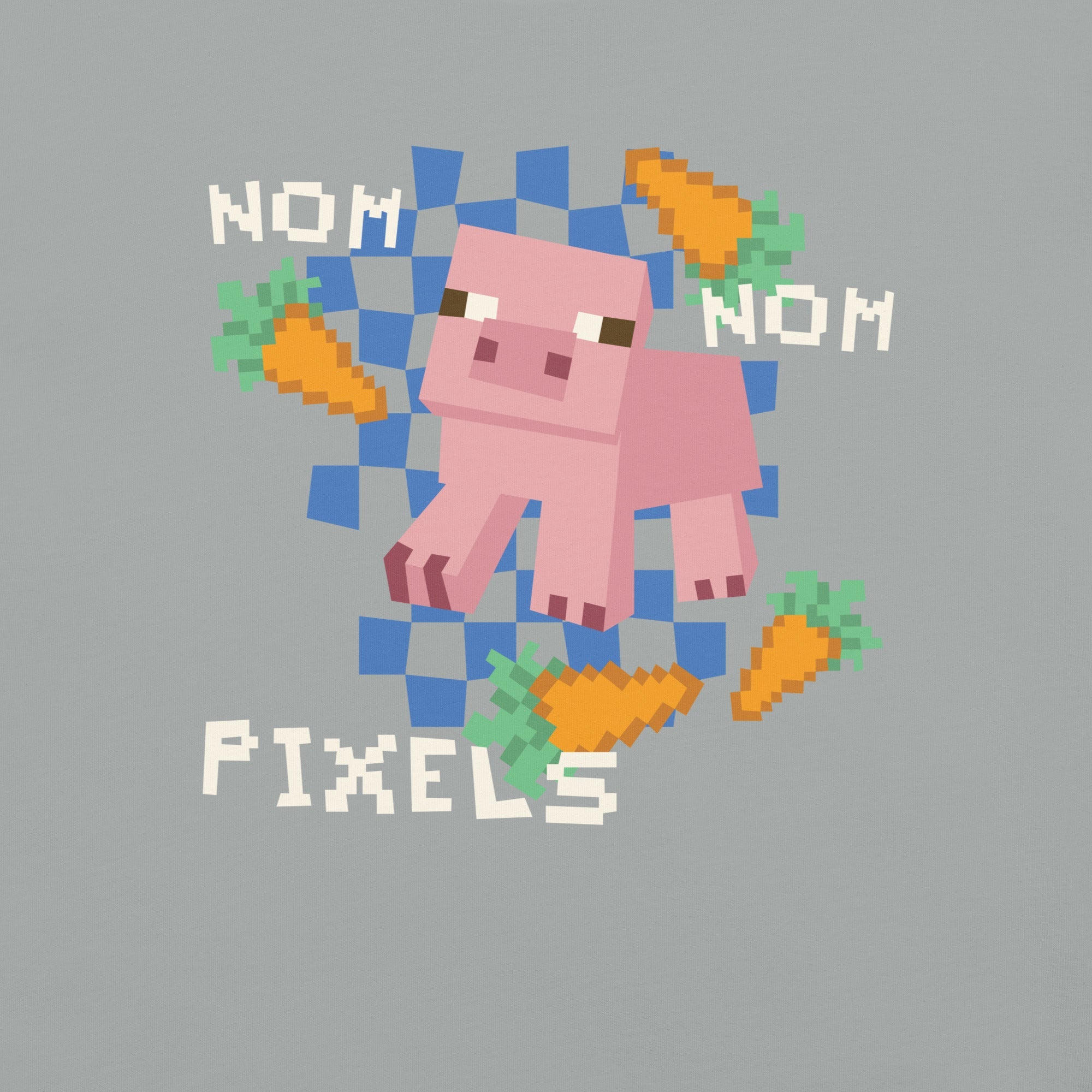 Minecraft Comfort Colors T-Shirt Nom Pixels