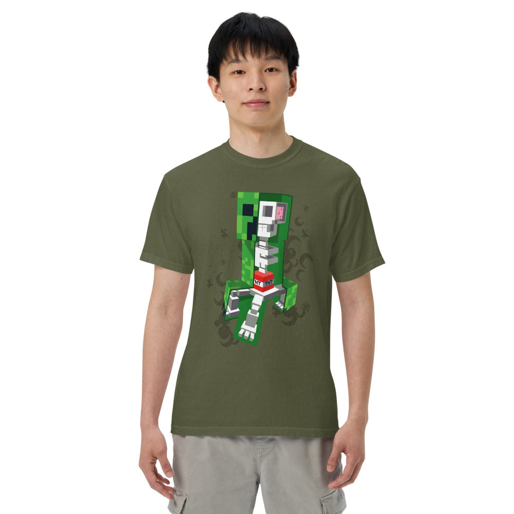 Minecraft Creeper Skeleton Unisex Comfort Colors T-Shirt